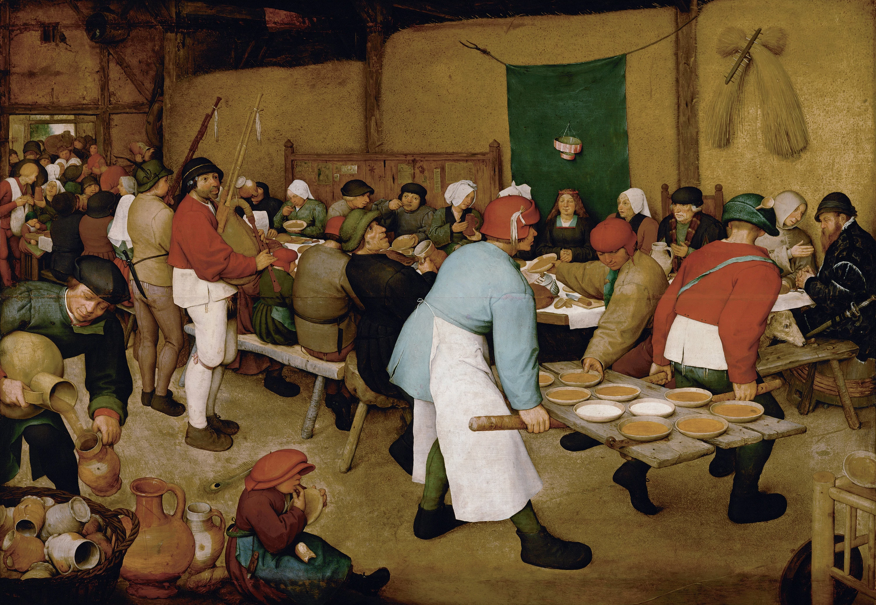 The Peasant Wedding, Pieter Bruegel the Elder