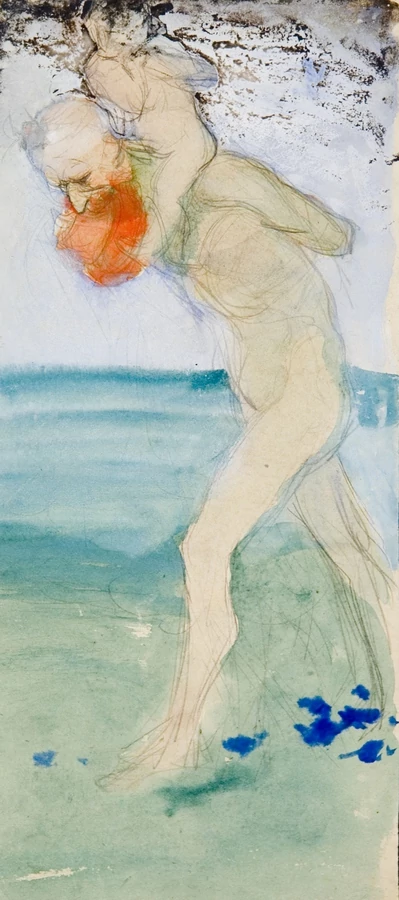 Figure Ashore, Wenzel Hablik
