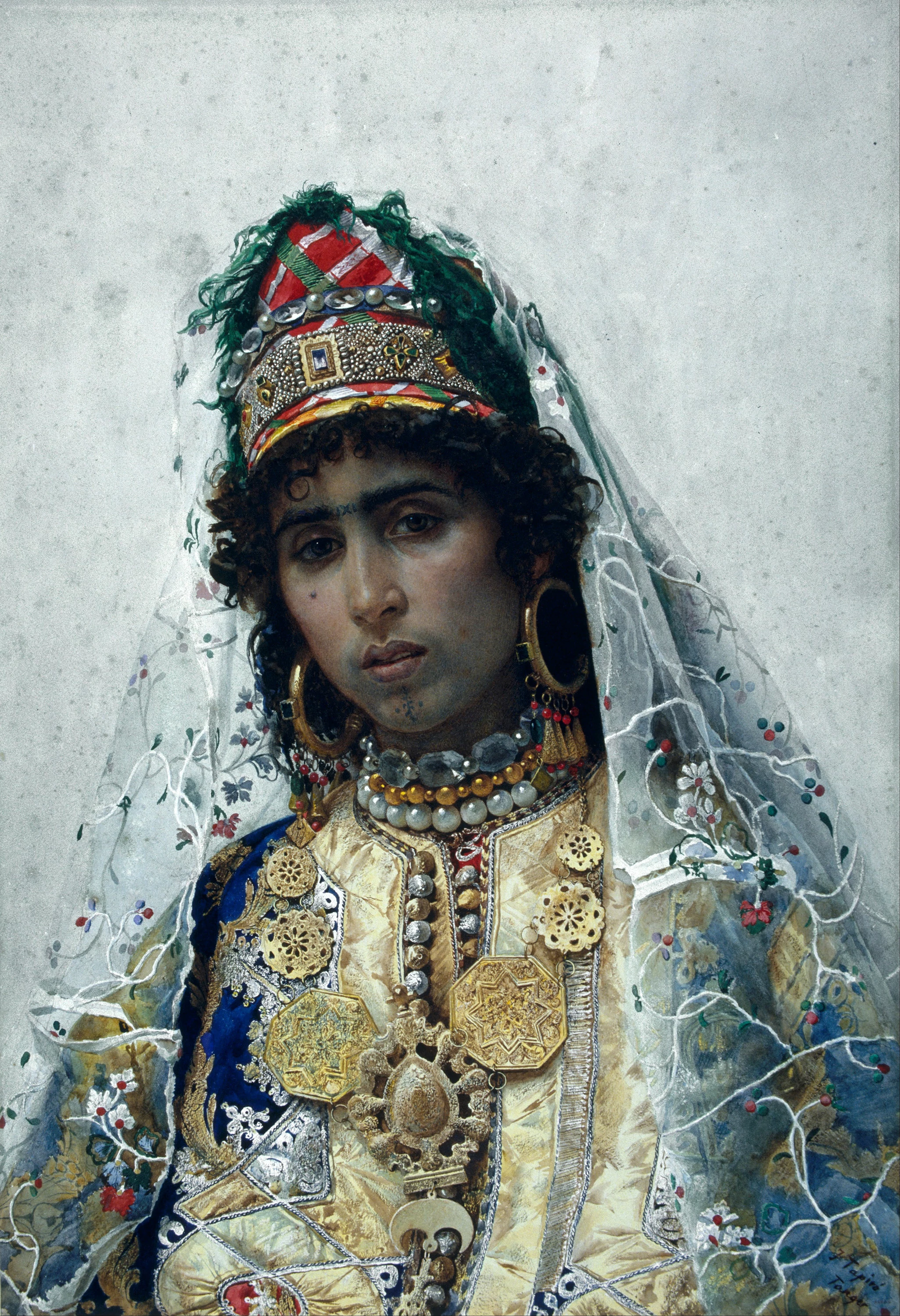 The Berber Bride, José Tapiro y Baro