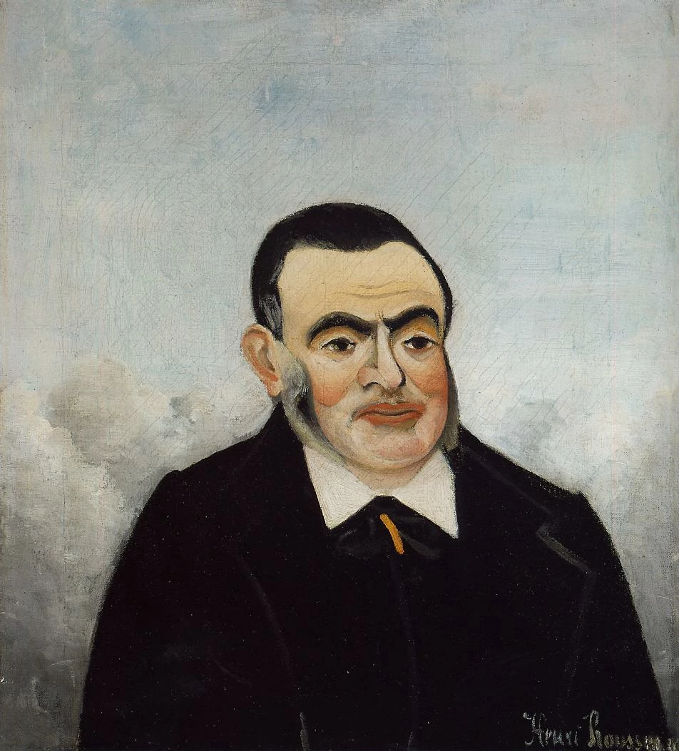 Portrait of a Man, Henri Rousseau