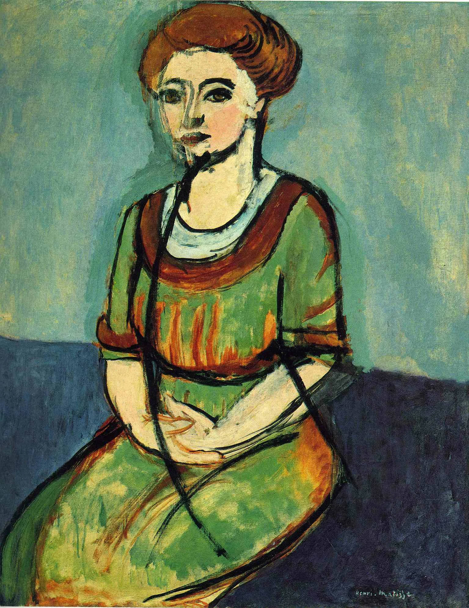 Portrait of Olga Merson, Henri Matisse