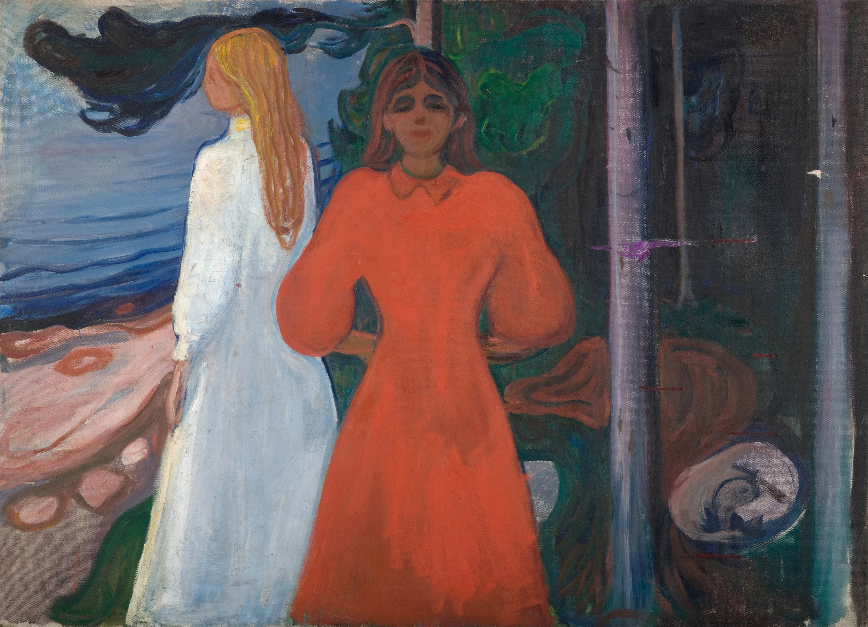 Red and White, Edvard Munch