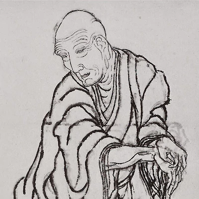 Portrait of Katsushika Hokusai