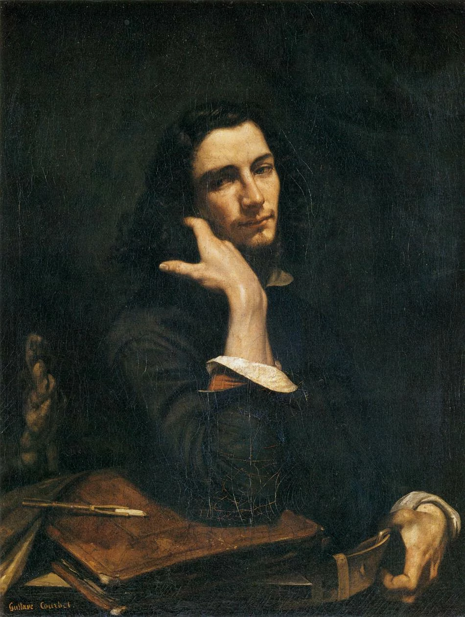 Self-portrait (Man with Leather Belt), Gustave Courbet