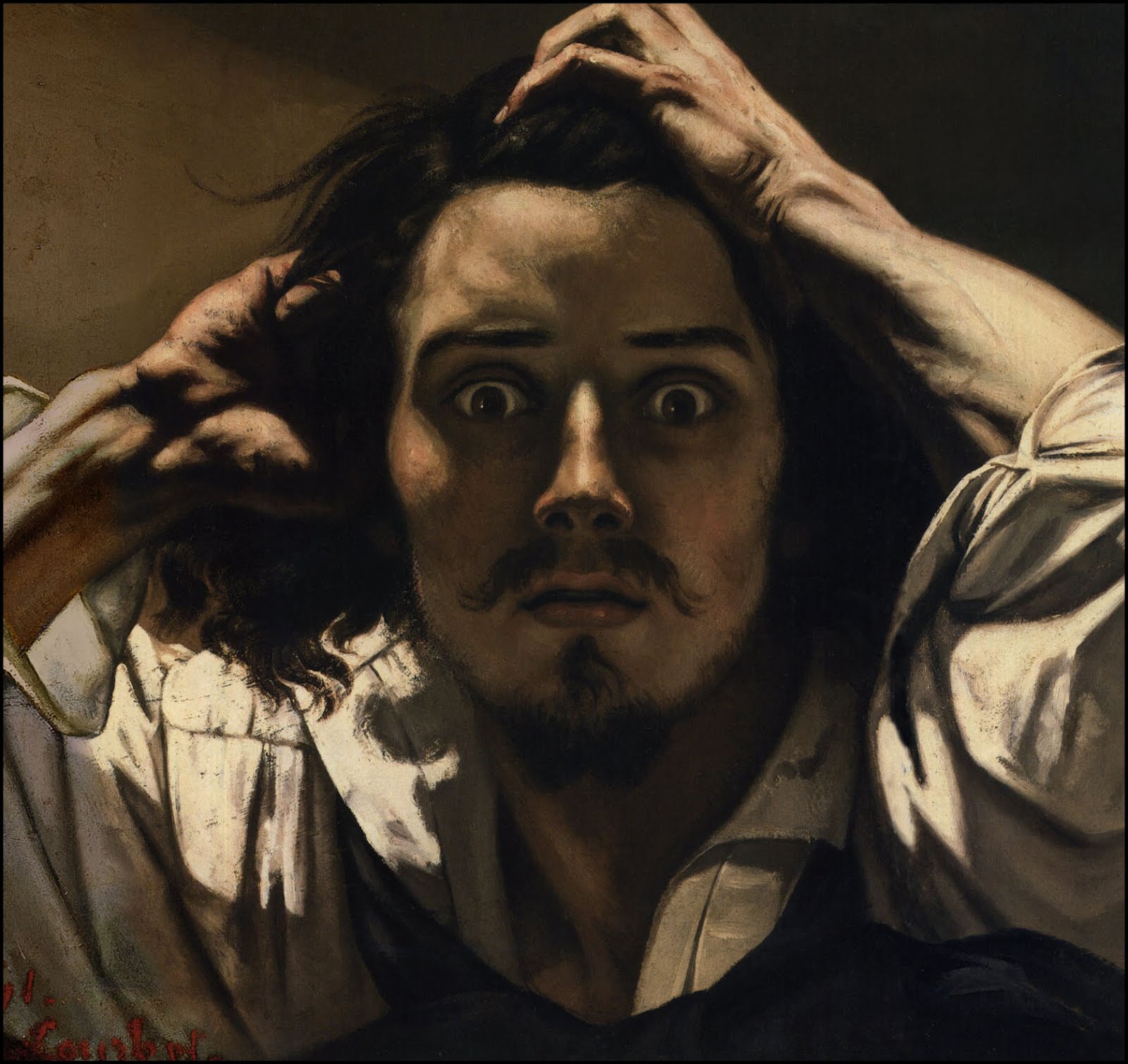 Gustave Courbet Self Portrait