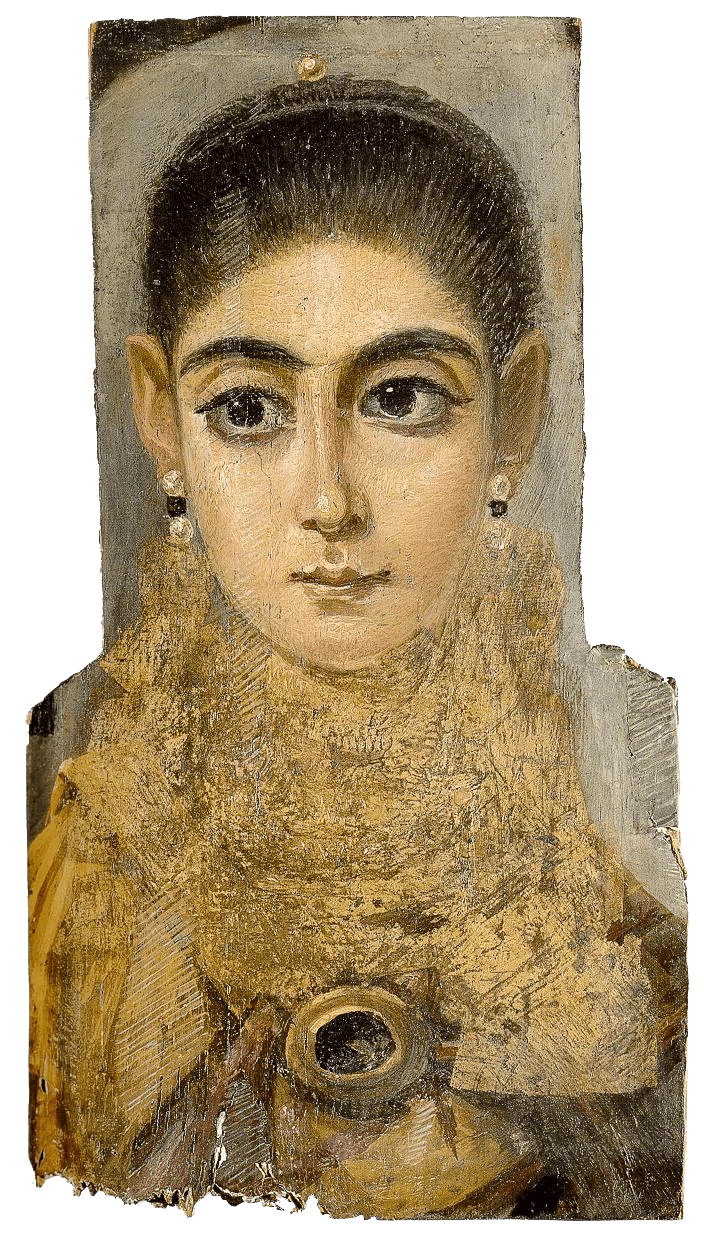 Portrait of a Young Woman, Coptic Art