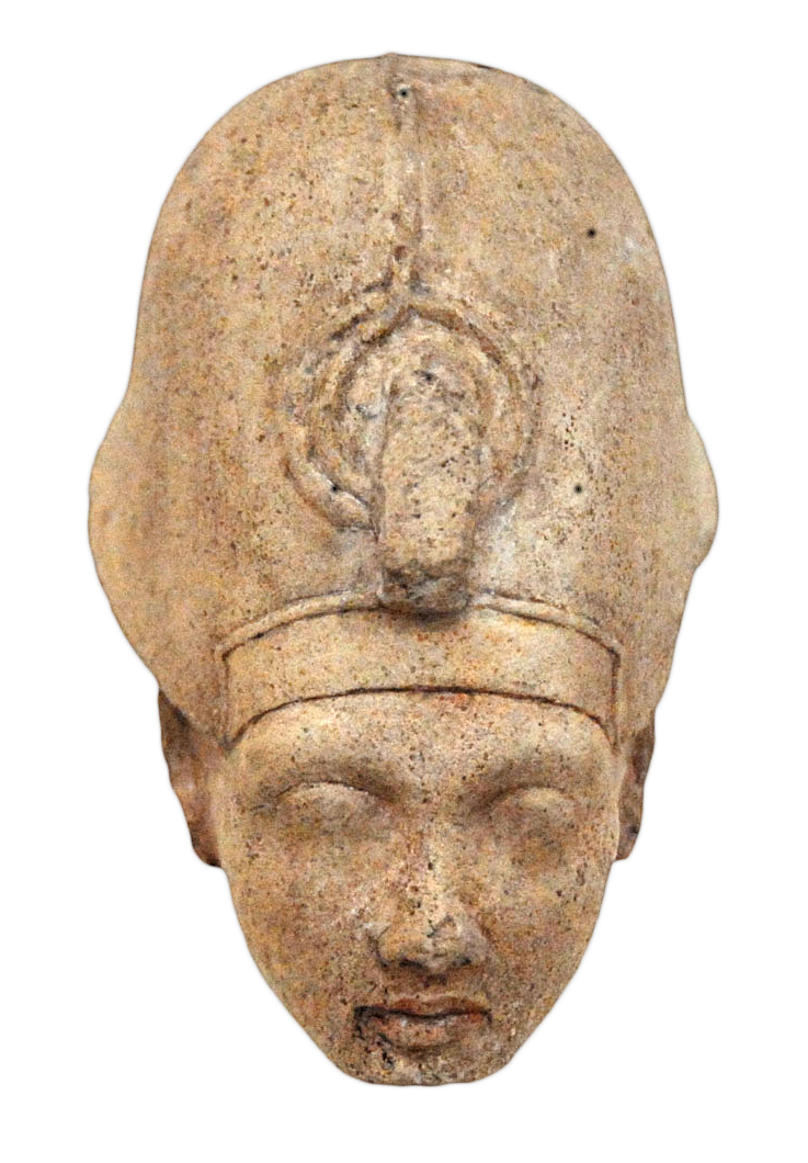 Akhenaton Bust, zoomed in
