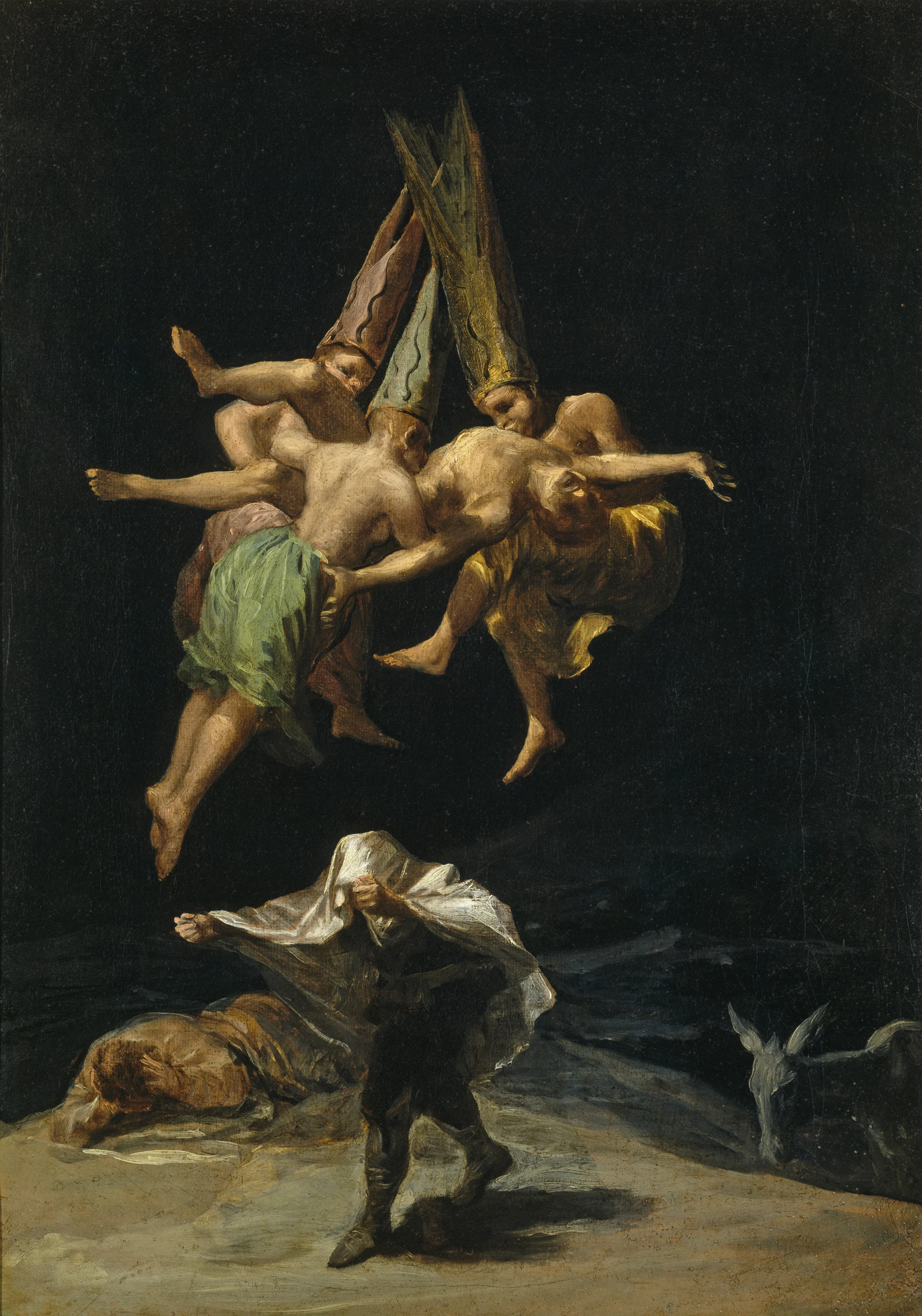 The Witches Flight, Francisco de Goya y Lucientes