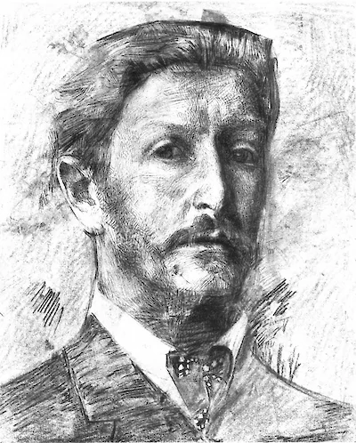 Portrait of Mikhail Vrubel