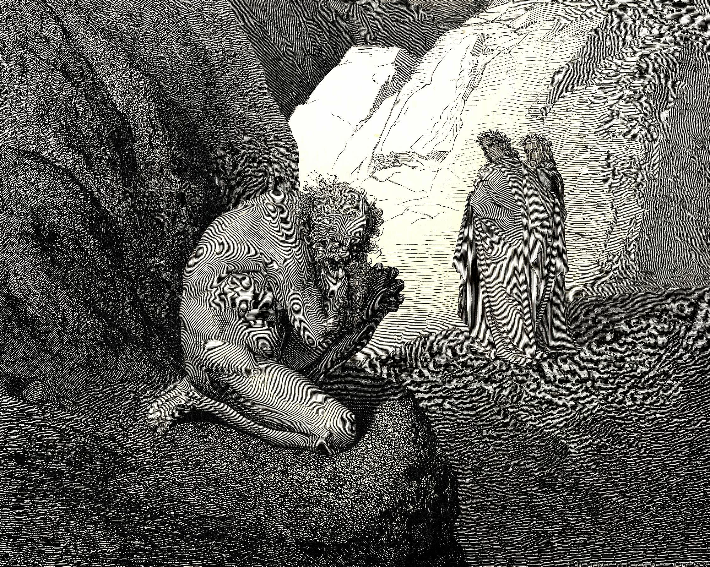 The Inferno, Canto 7, Gustave Doré