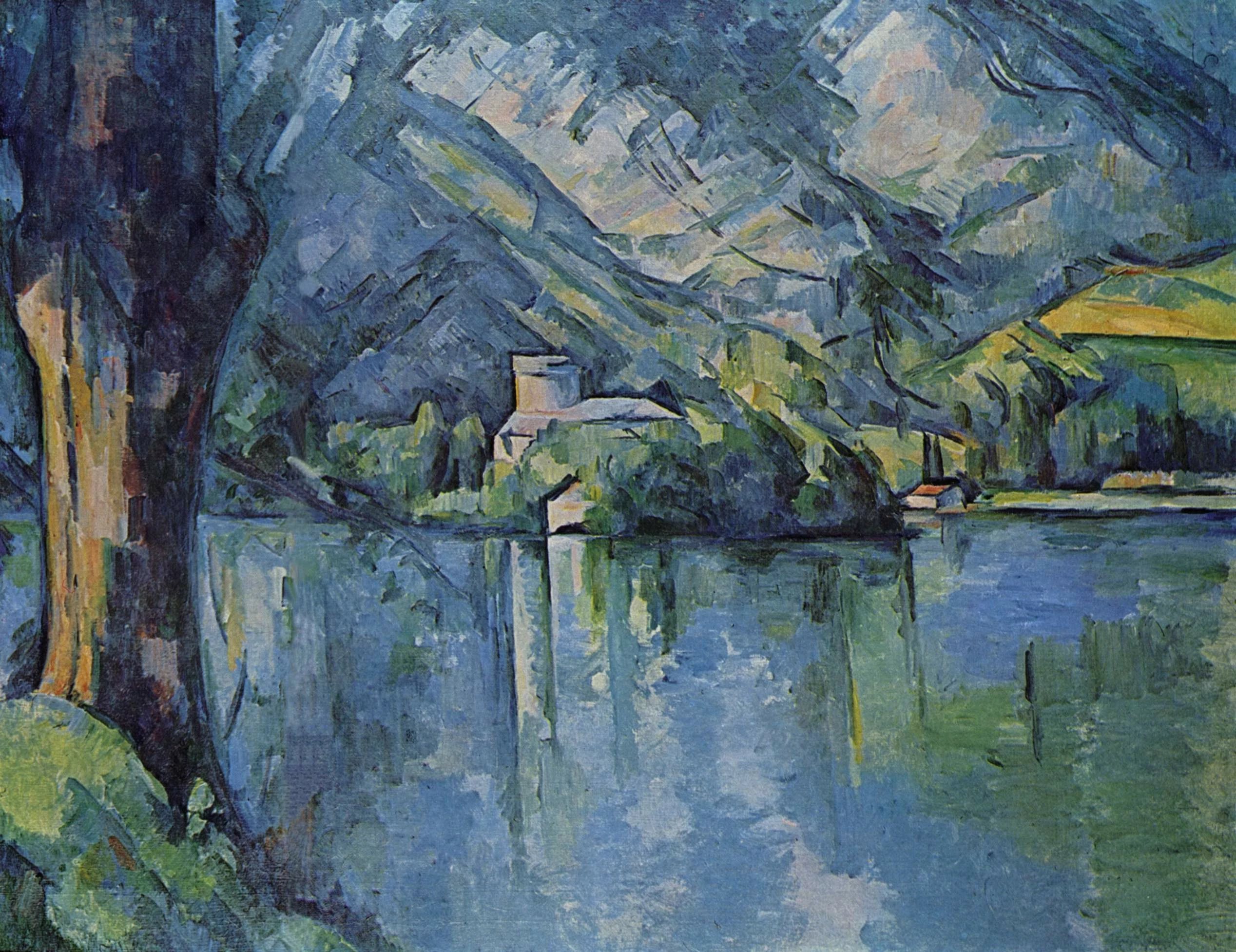 Lac d'Annecy, Paul Cézanne