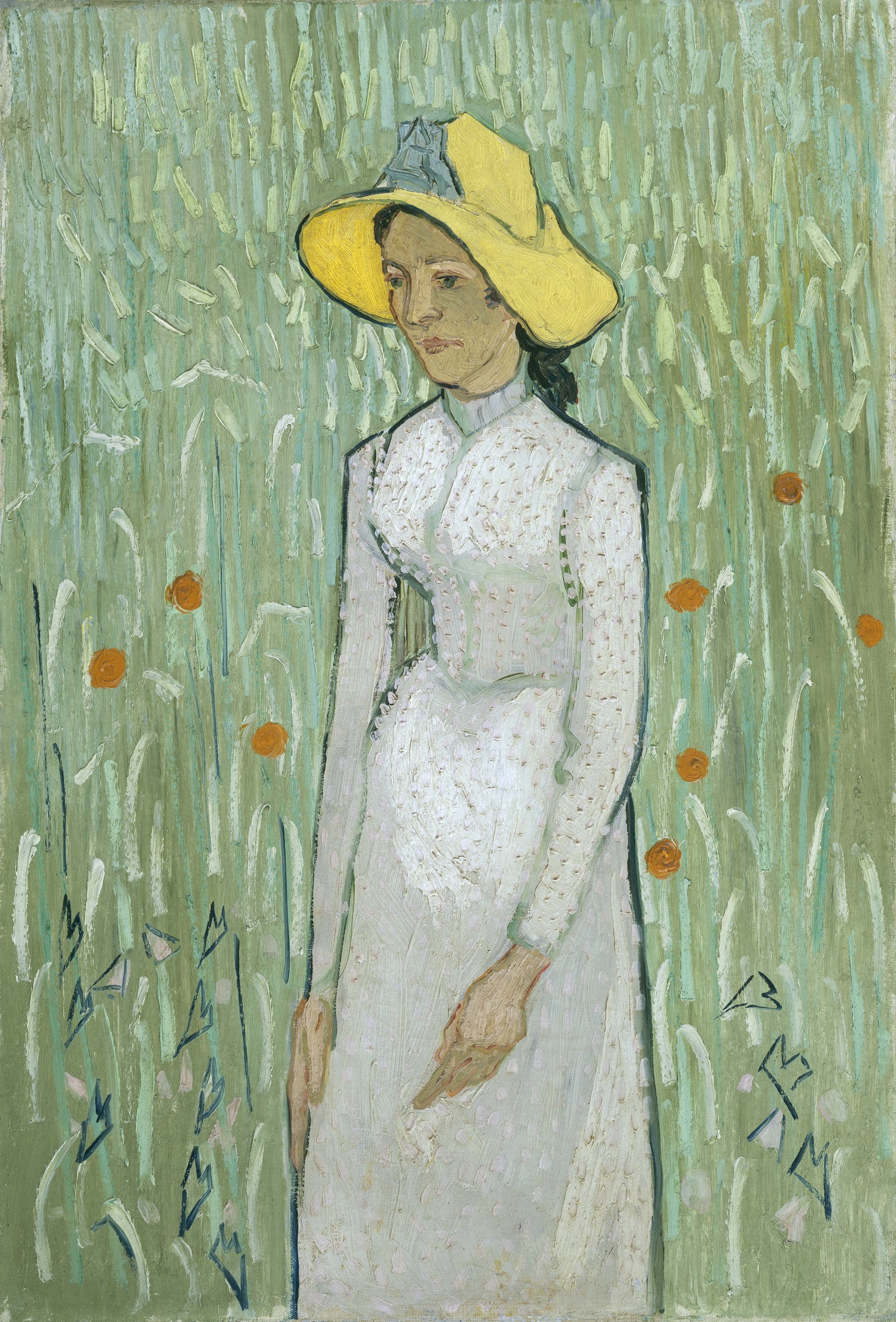 Girl in White, Vincent Van Gogh