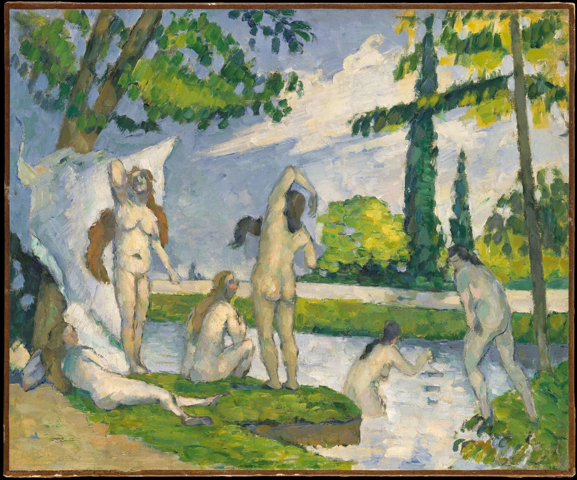 Bathers, Paul Cézanne