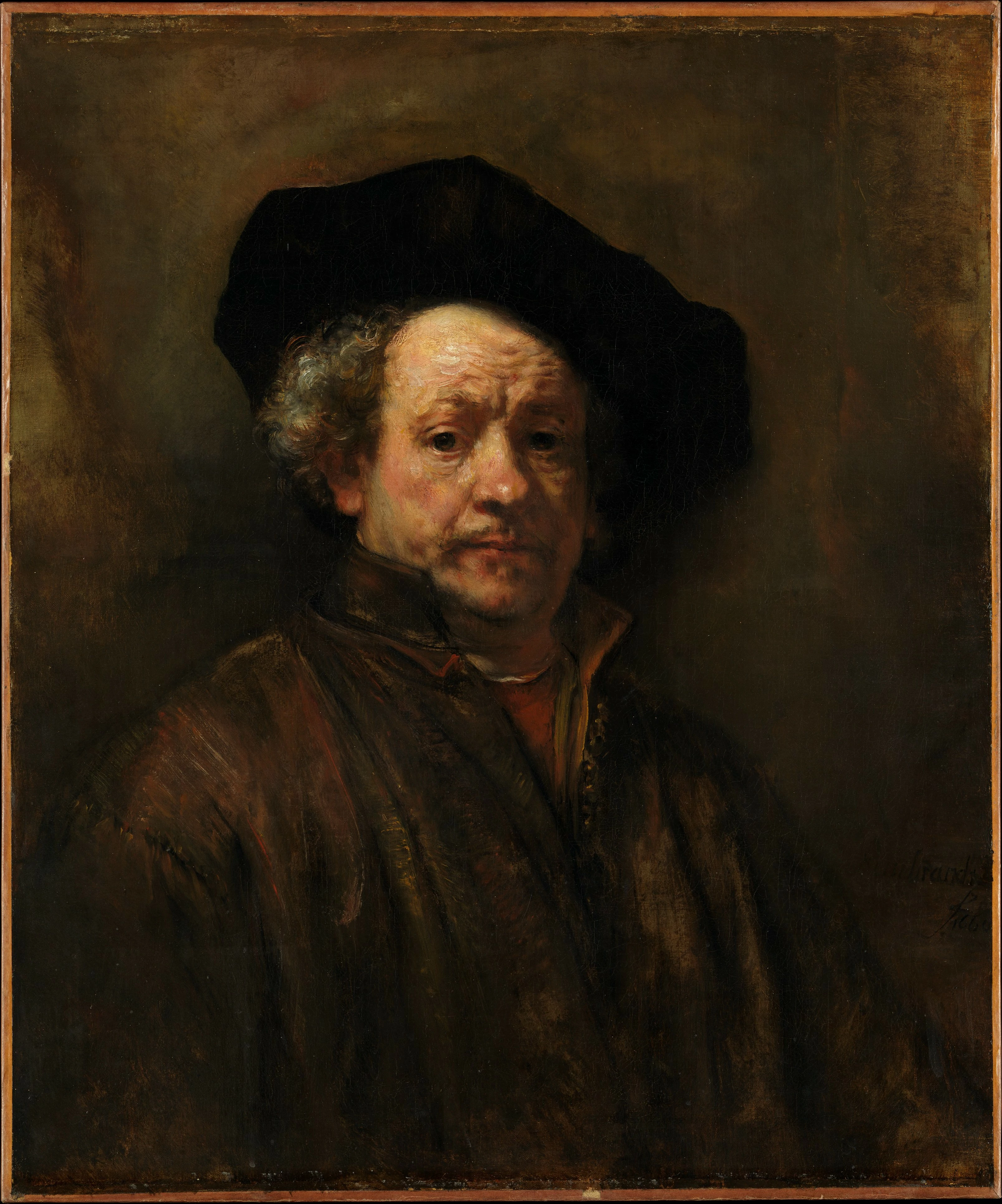 Self-Portrait, Rembrandt van Rijn