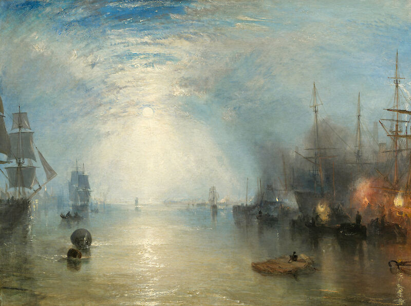 Keelmen Heaving in Coals by Moonlight scale comparison