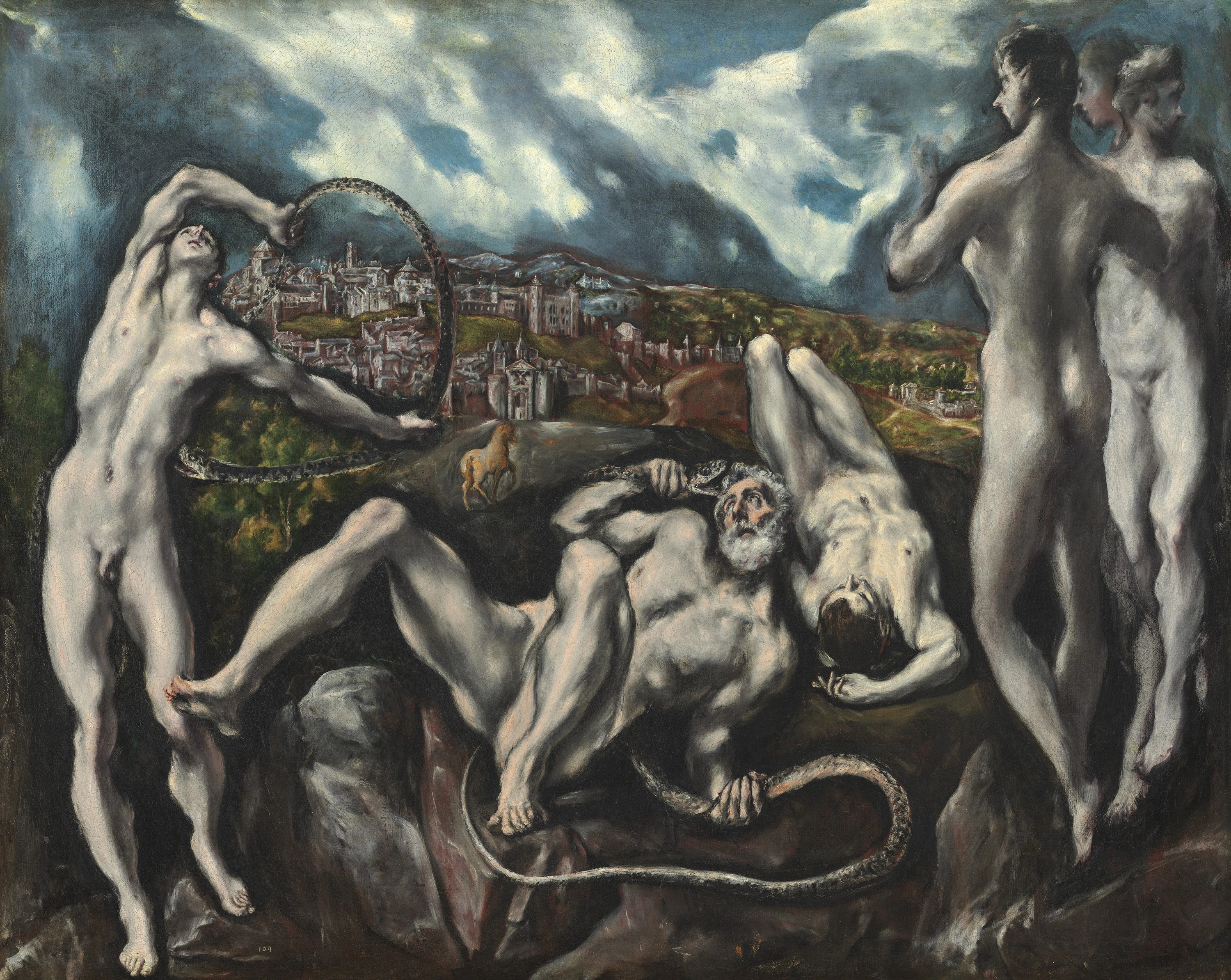 Laocoön, El Greco