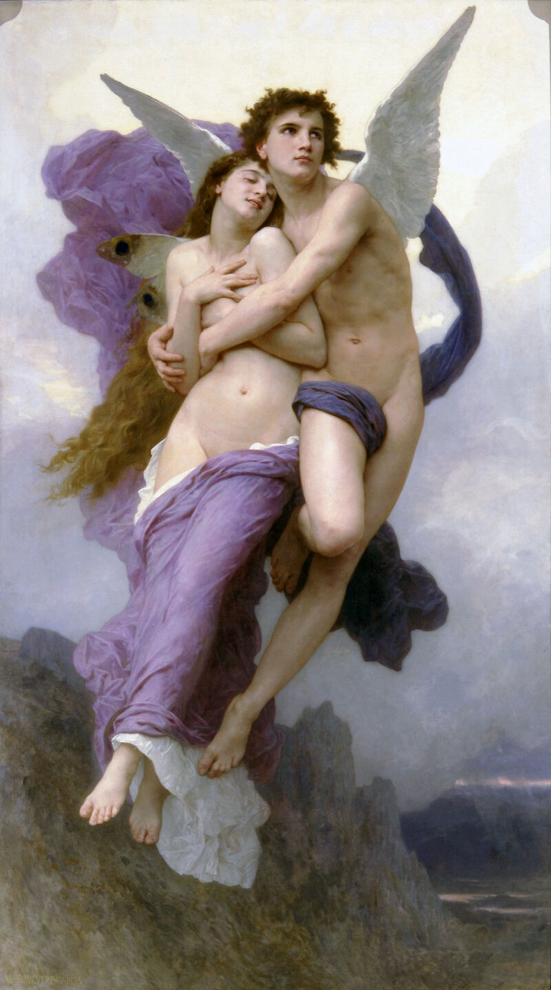 The Abduction of Psyche scale comparison