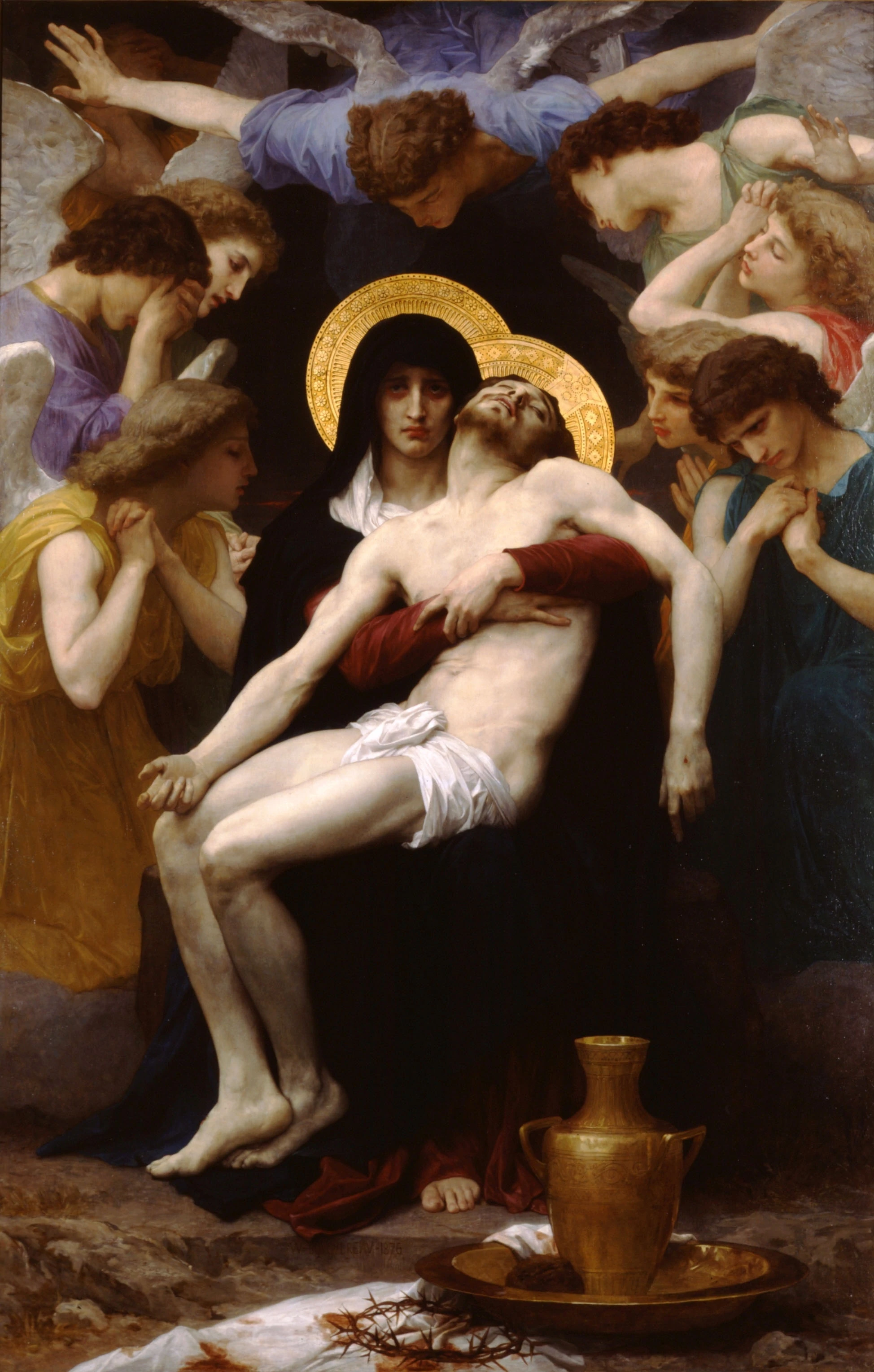Pieta, William-Adolphe Bouguereau