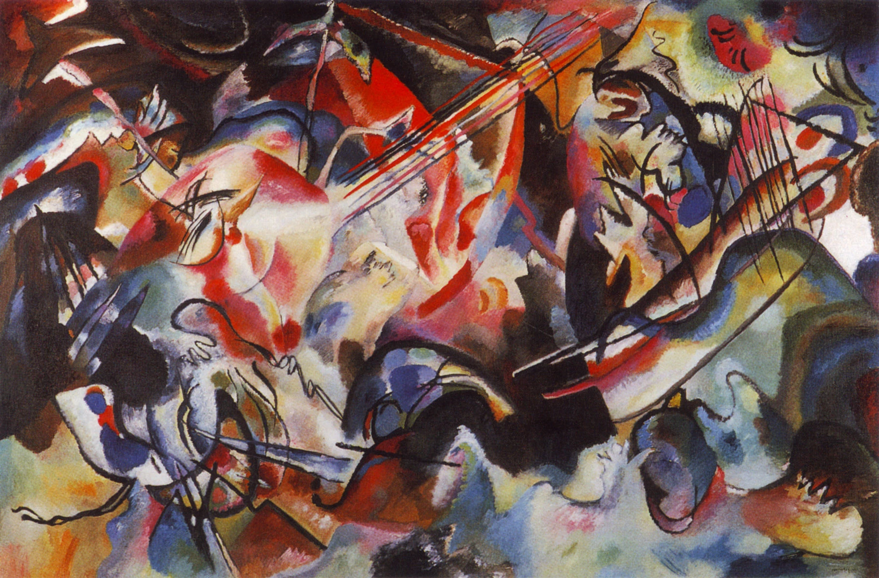 Composition 6, Wassily Kandinsky