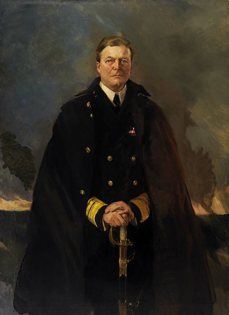 Admiral Sir David Beatty, Lord Beatty scale comparison