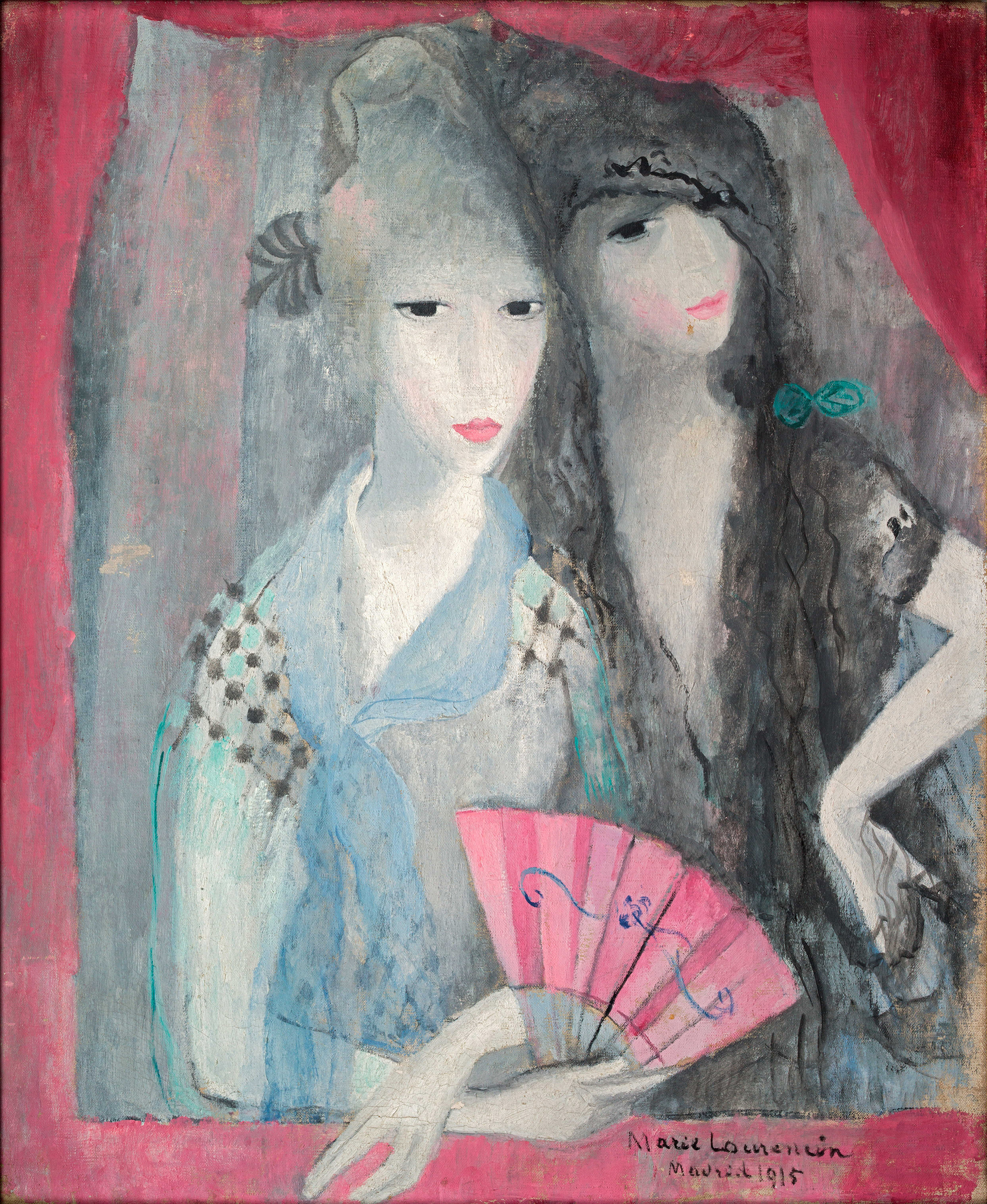 Two Spanish Girls, zoomed in