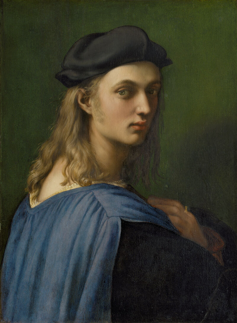 Portrait of Bindo Altoviti scale comparison