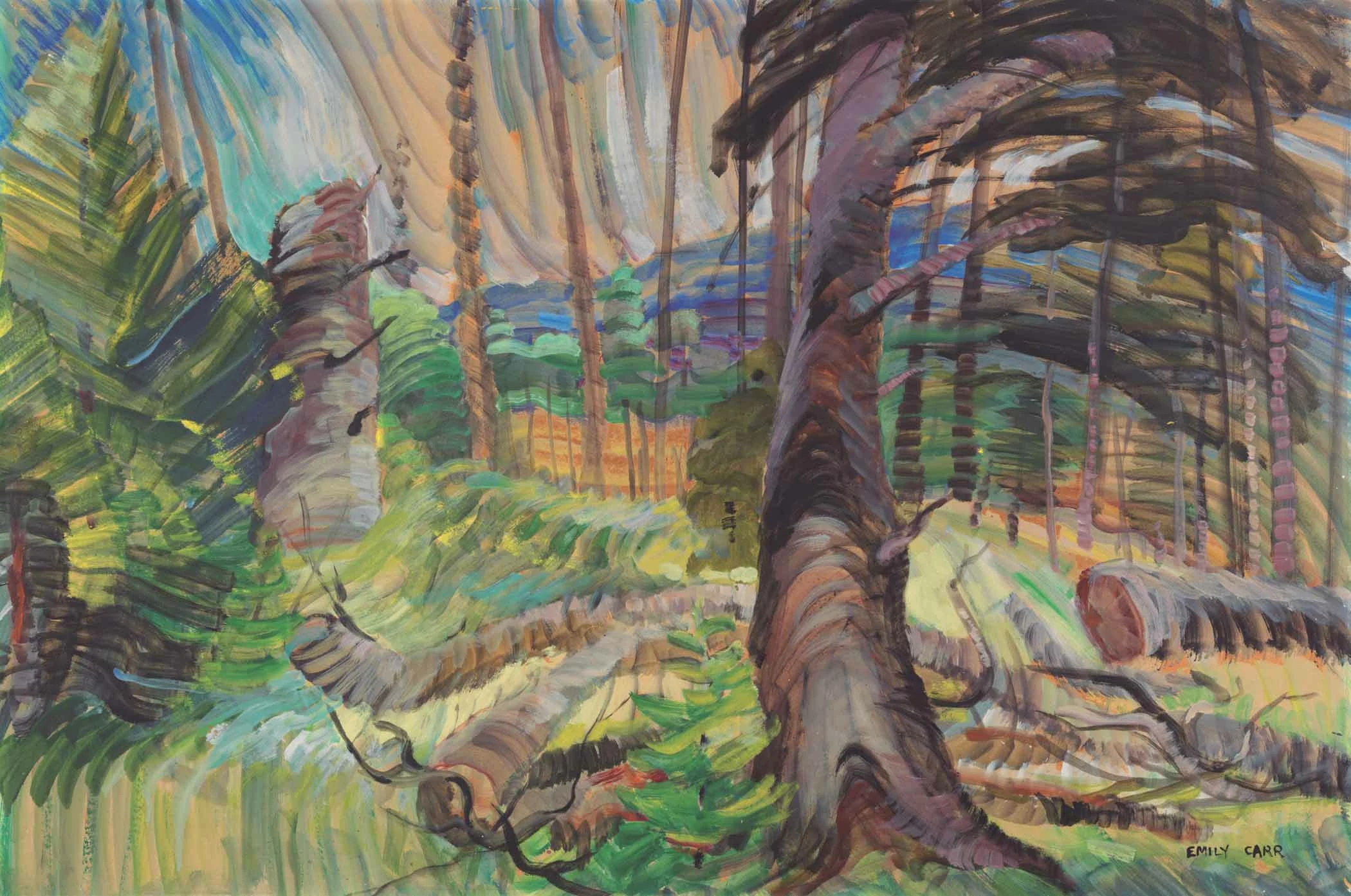 A Forest Clearing, Emily Carr