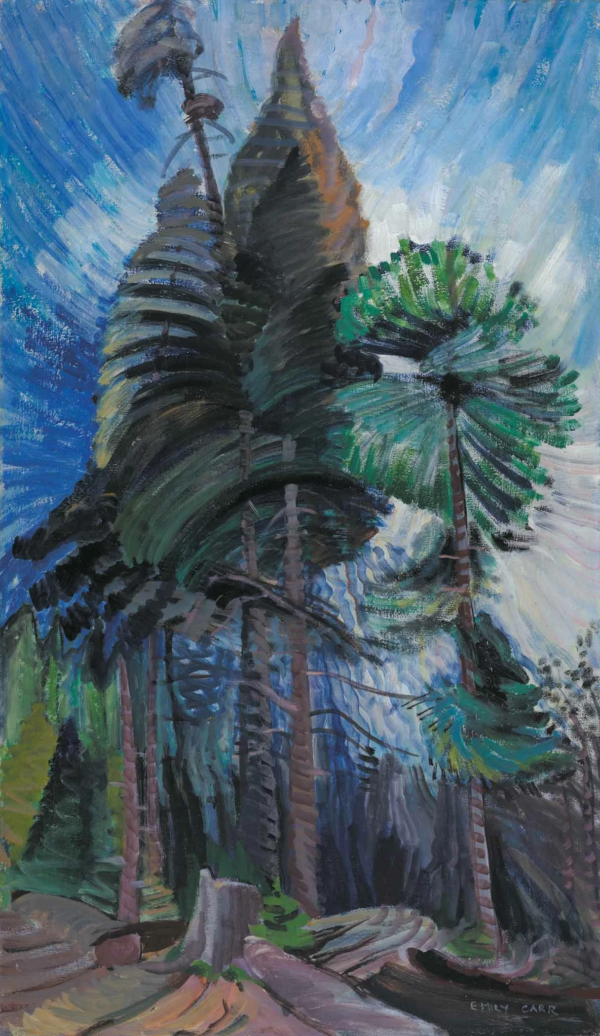 Wind in the Tree Tops, Emily Carr
