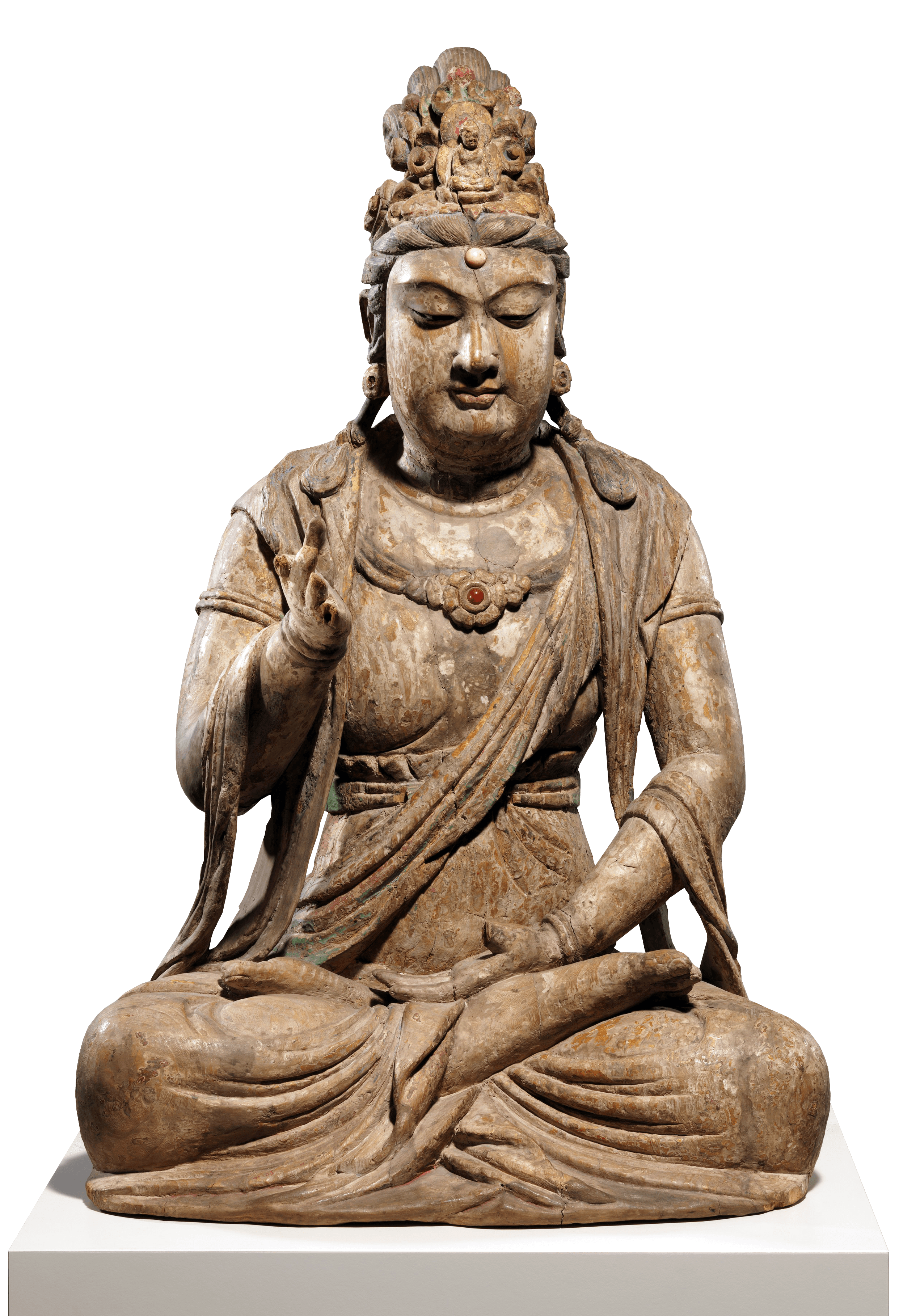 Bodhisattva Avalokiteshvara, zoomed in