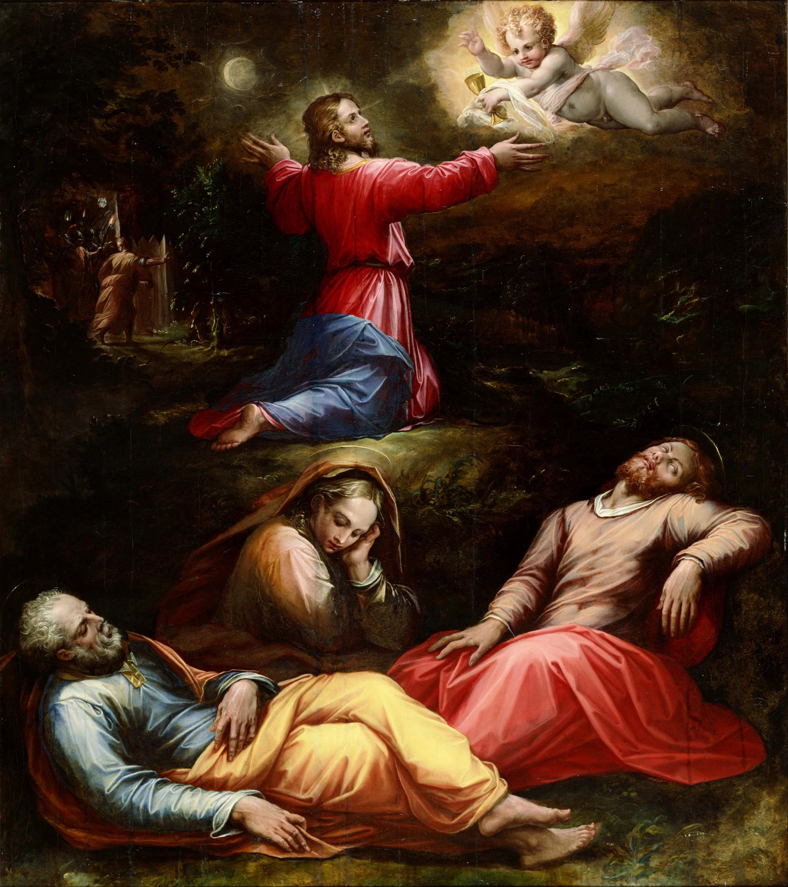 The Garden of Gethsemane, Giorgio Vasari