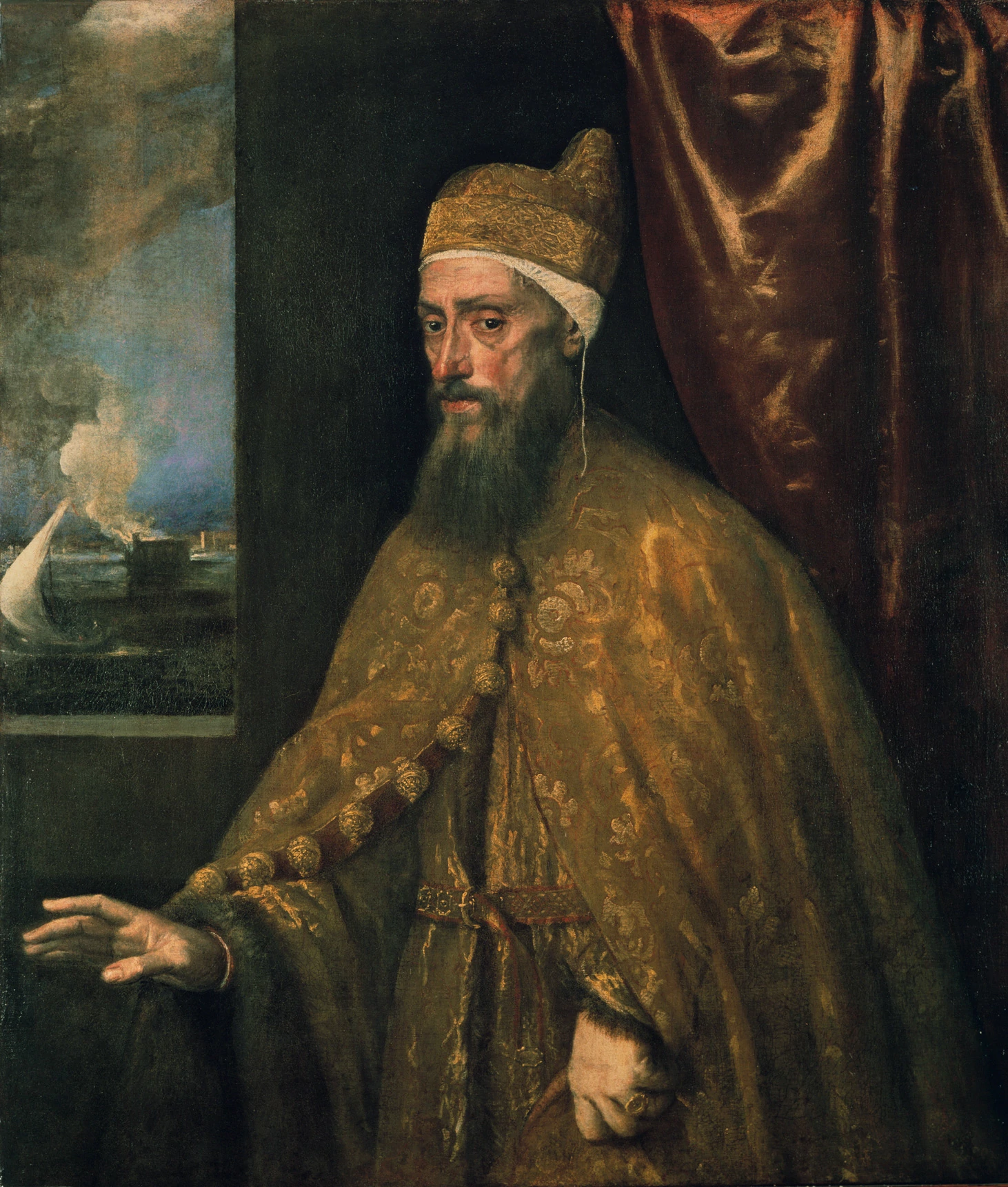 Portrait of Doge Francesco Venier, Titian