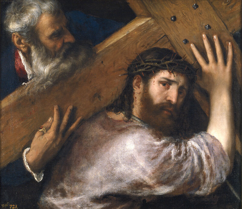 Christ Carrying the Cross scale comparison