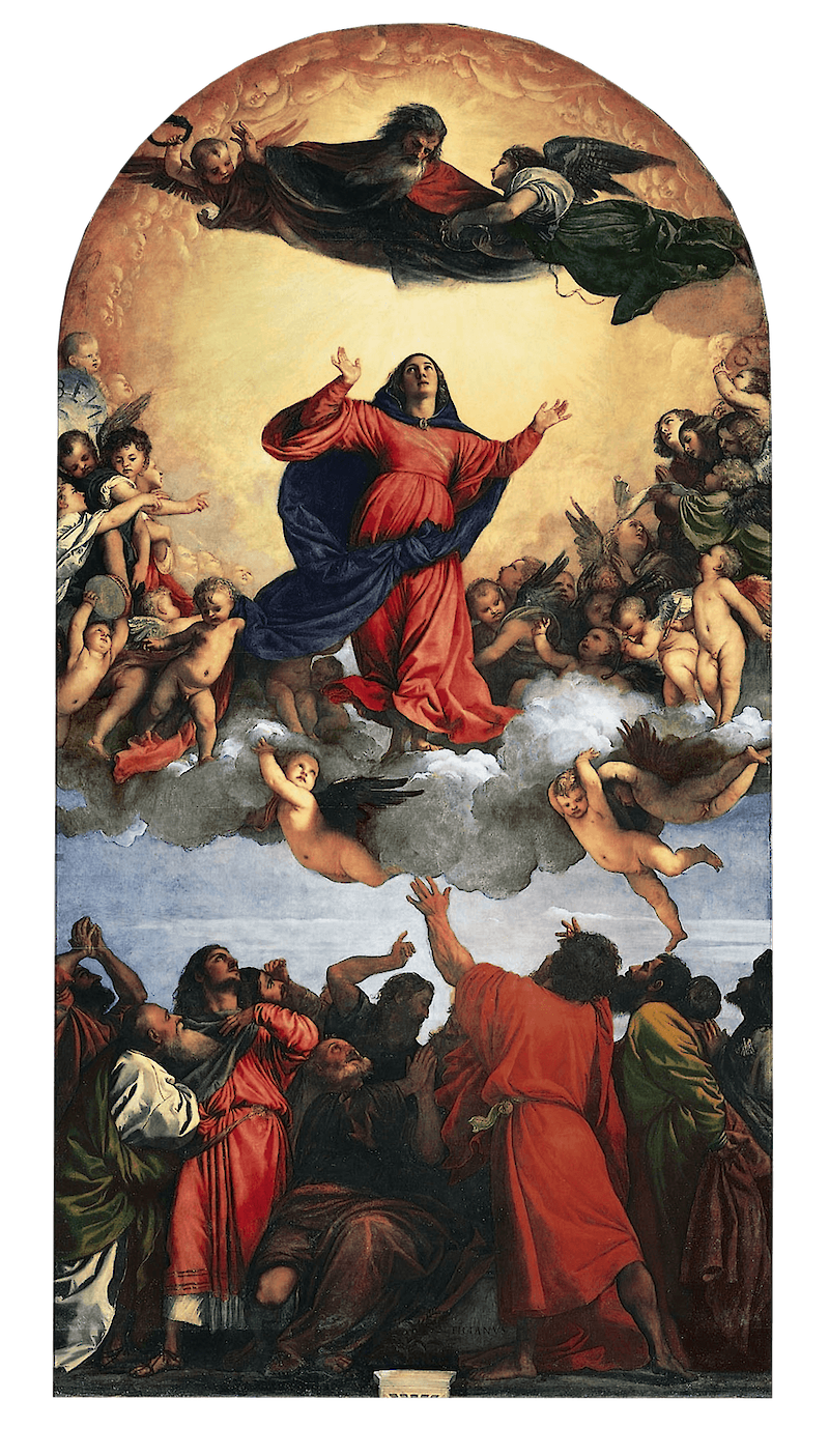 Assumption of the Virgin scale comparison