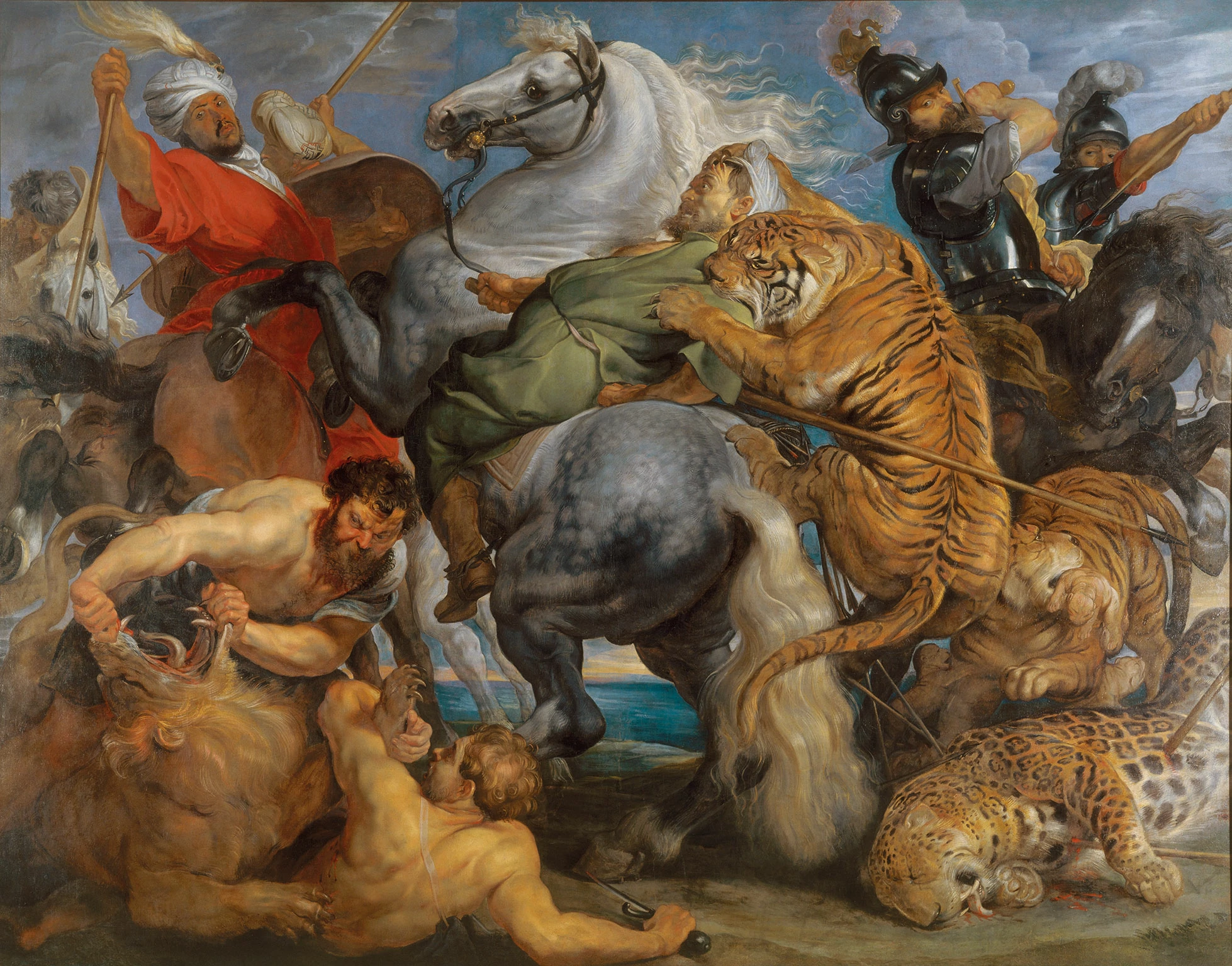 The Tiger Hunt, Peter Paul Rubens