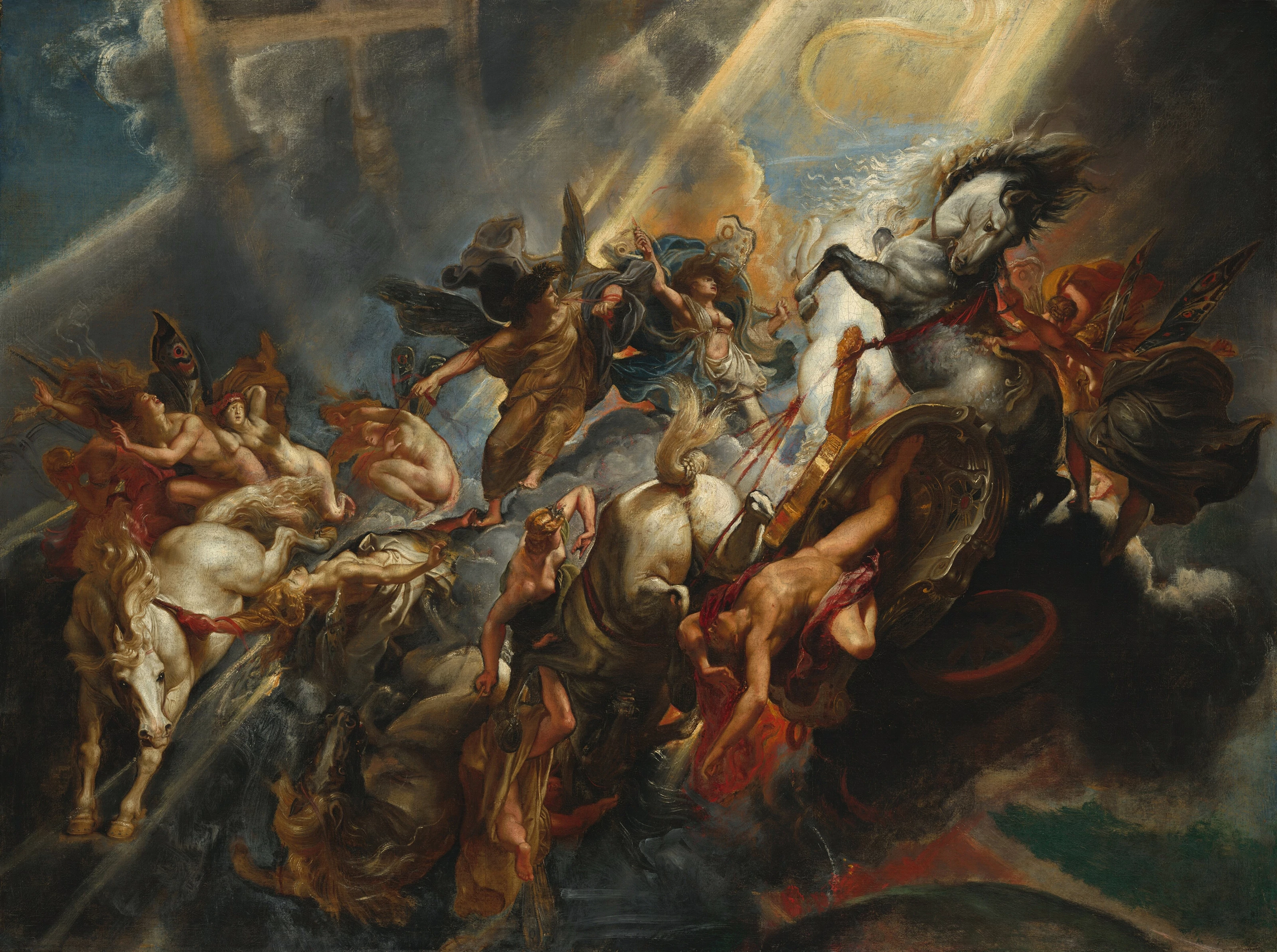 The Fall of Phaeton, Peter Paul Rubens