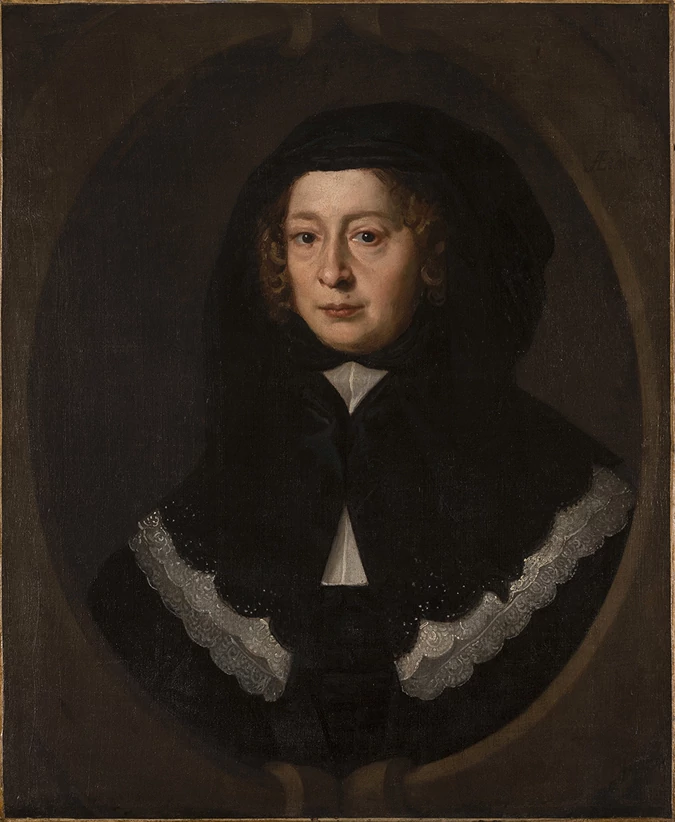 Portrait of a Woman with a Black Hood, Mary Beale