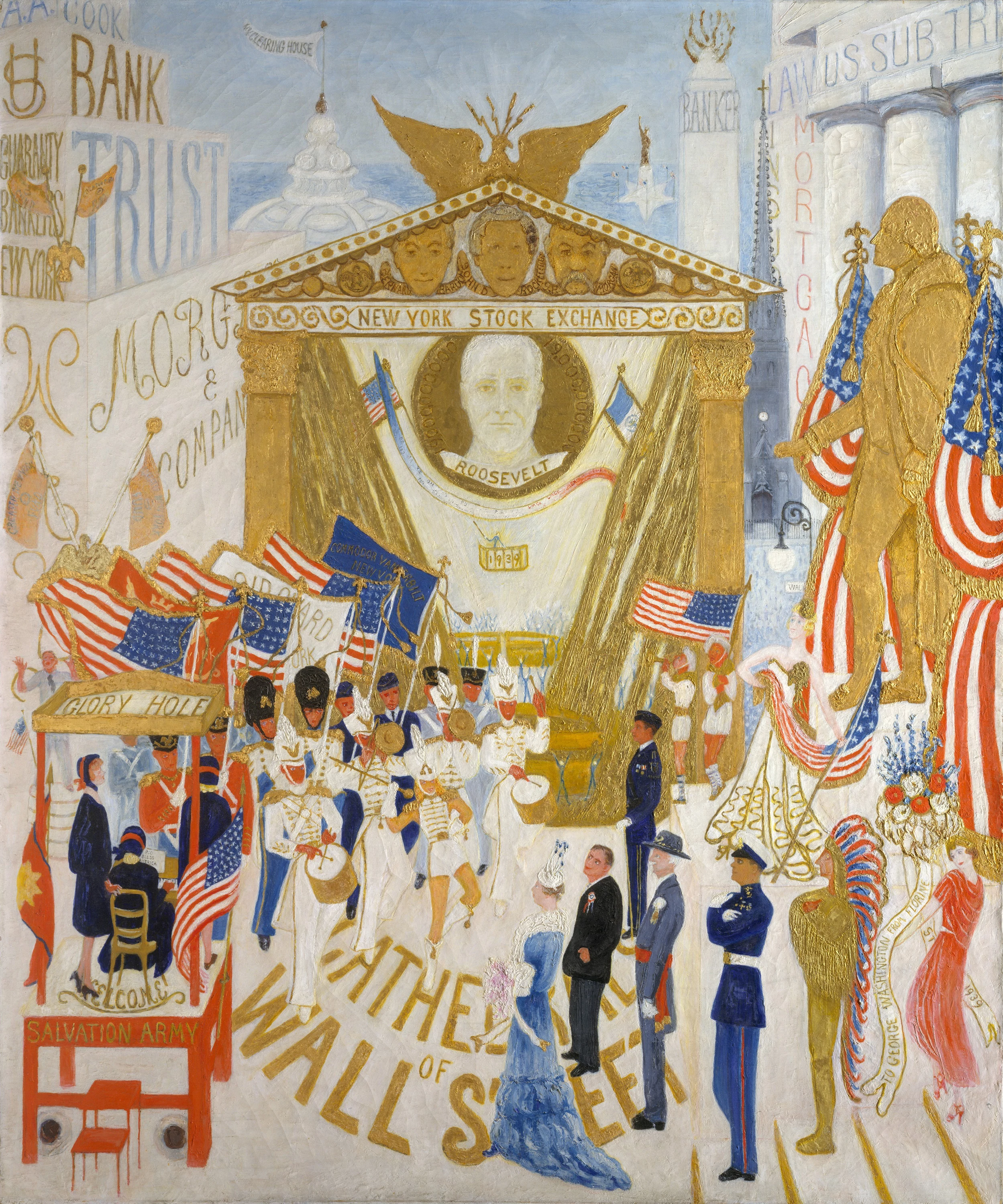 The Cathedrals of Wall Street, Florine Stettheimer