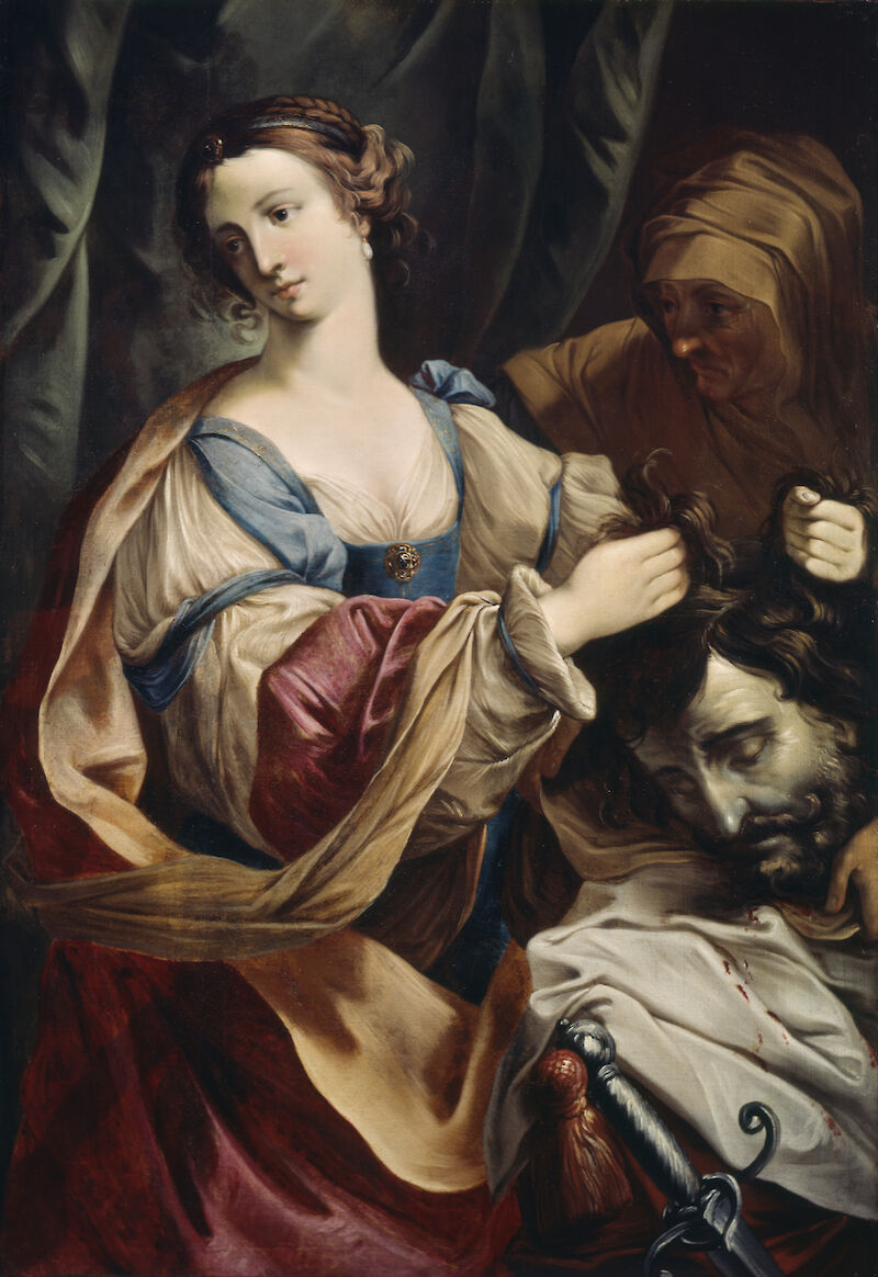 Judith with the Head of Holofernes scale comparison