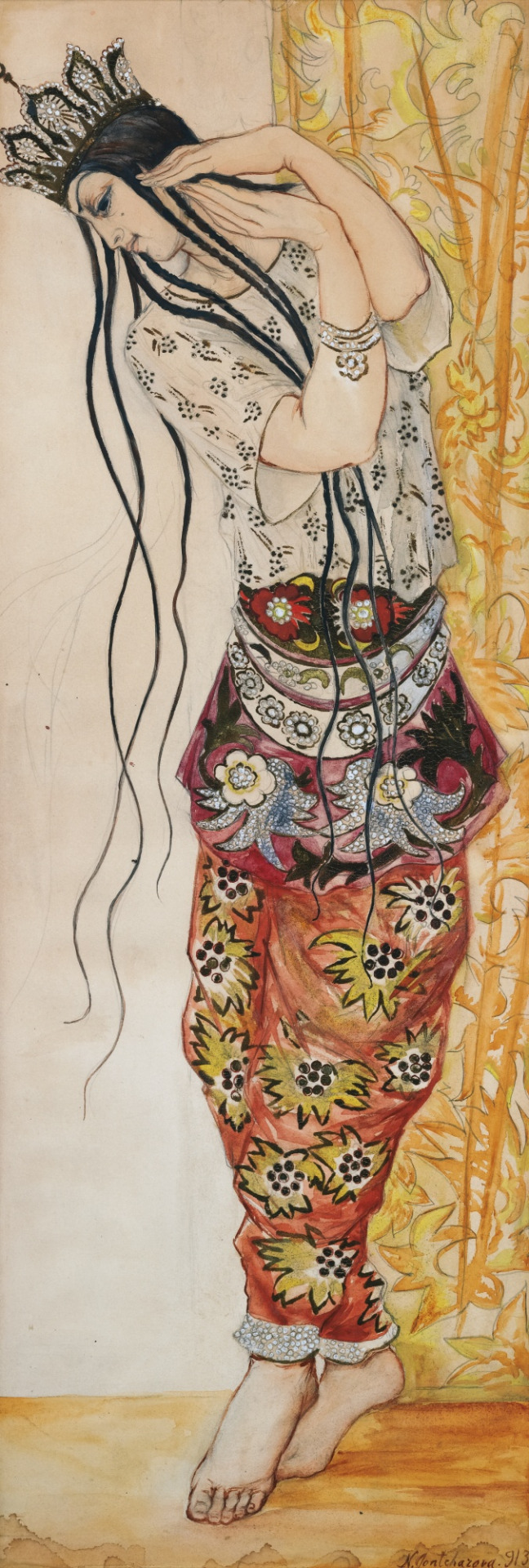 Queen Of Shamakhan from 'Le Coq d'Or', zoomed in