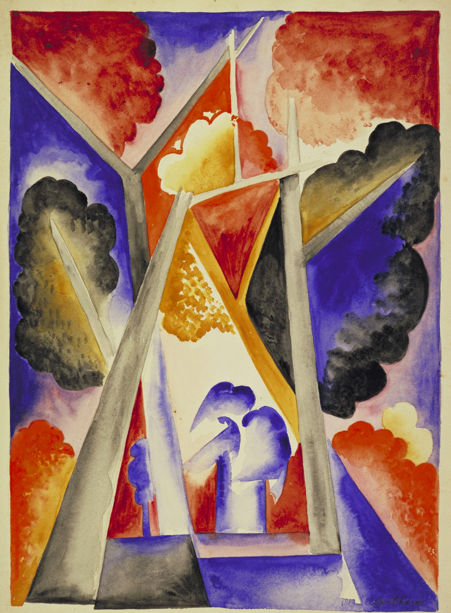 The Forest, zoomed in