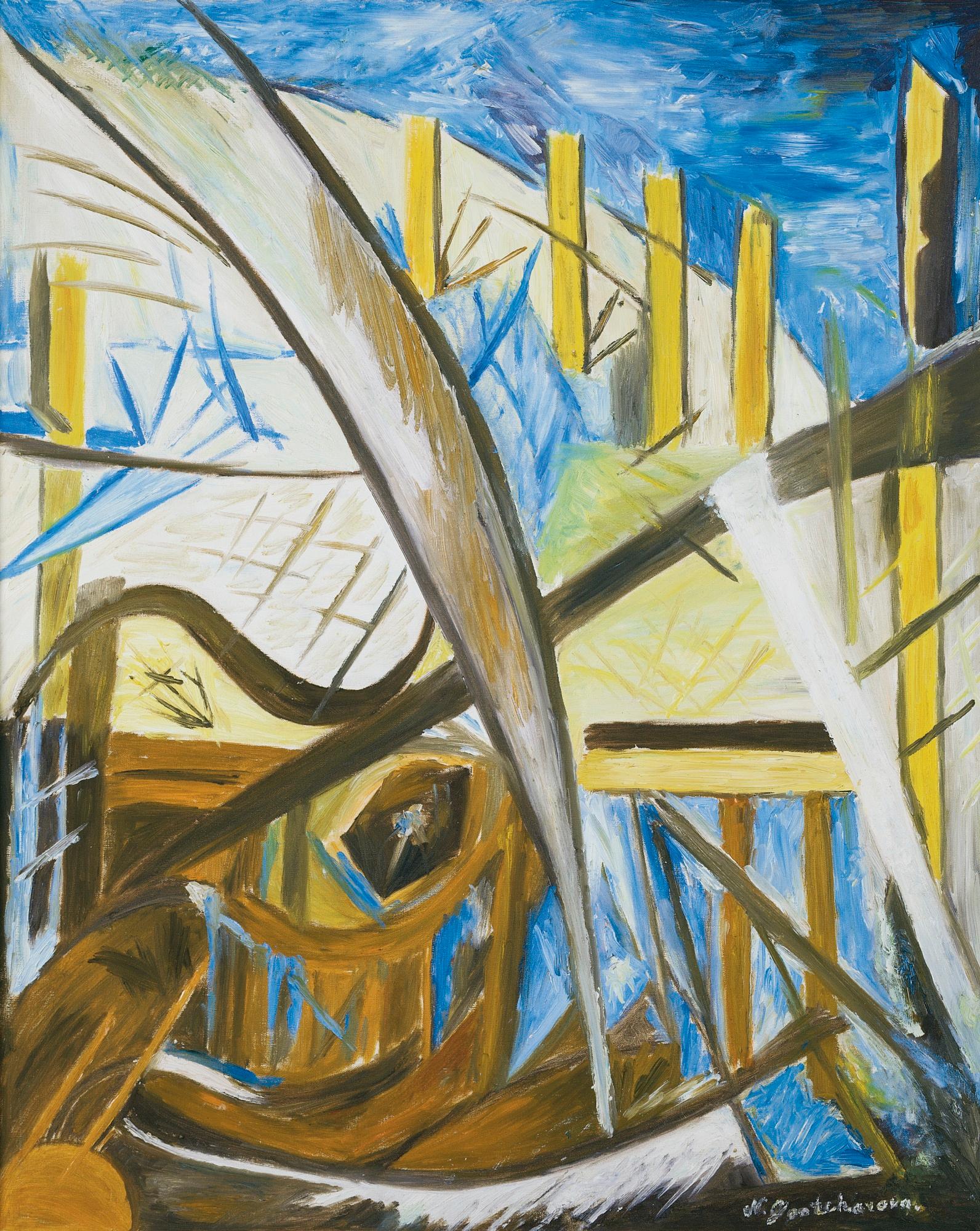 L'Electricité, zoomed in