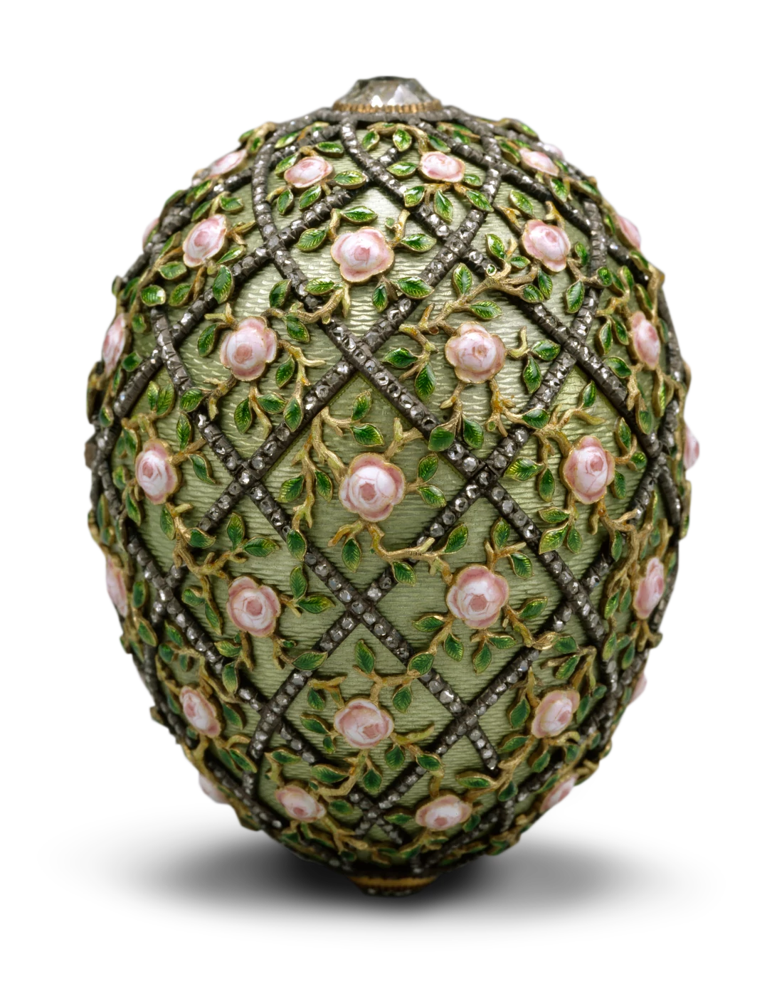 Rose Trellis Egg, Peter Carl Fabergé