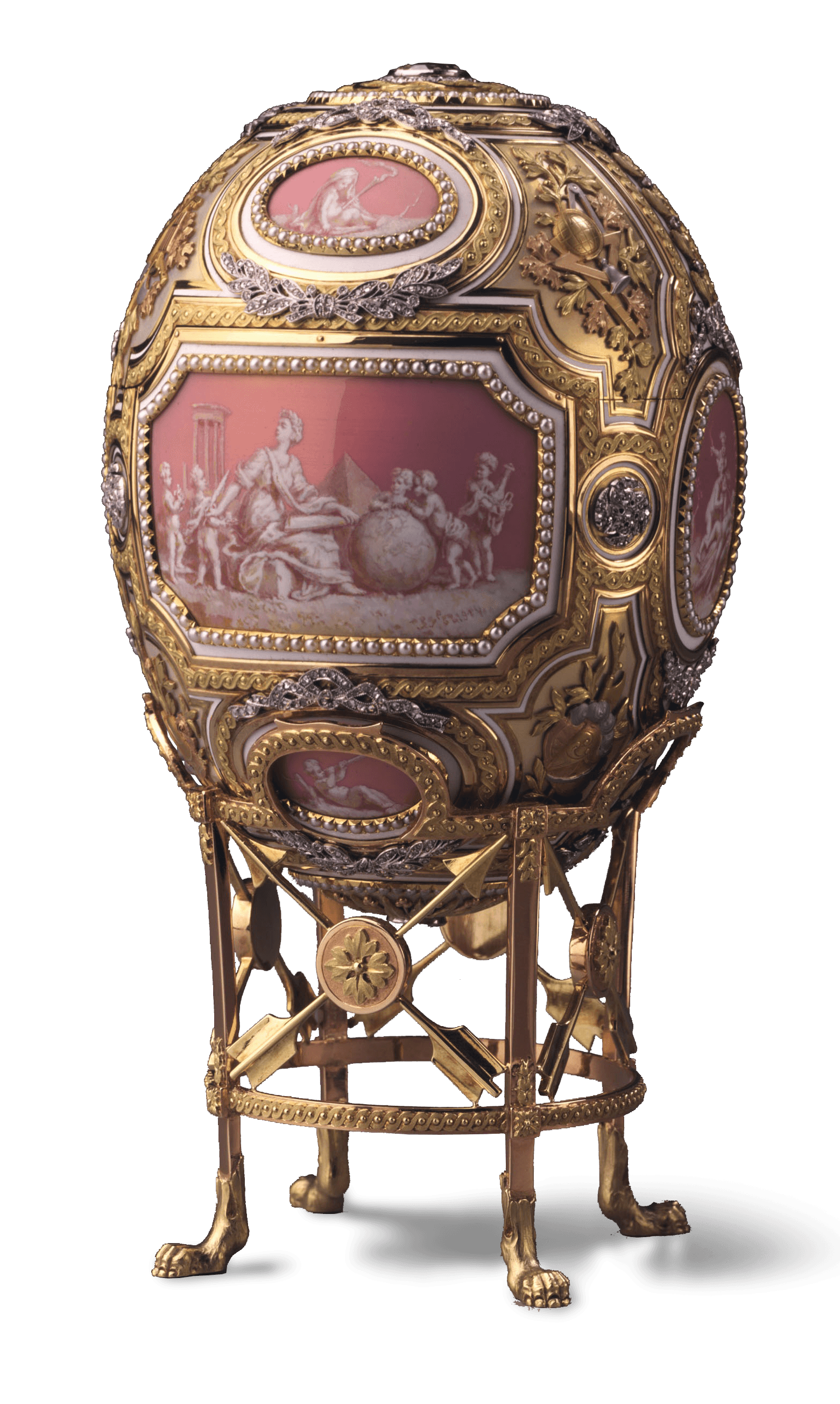 Catherine the Great Egg, zoomed in