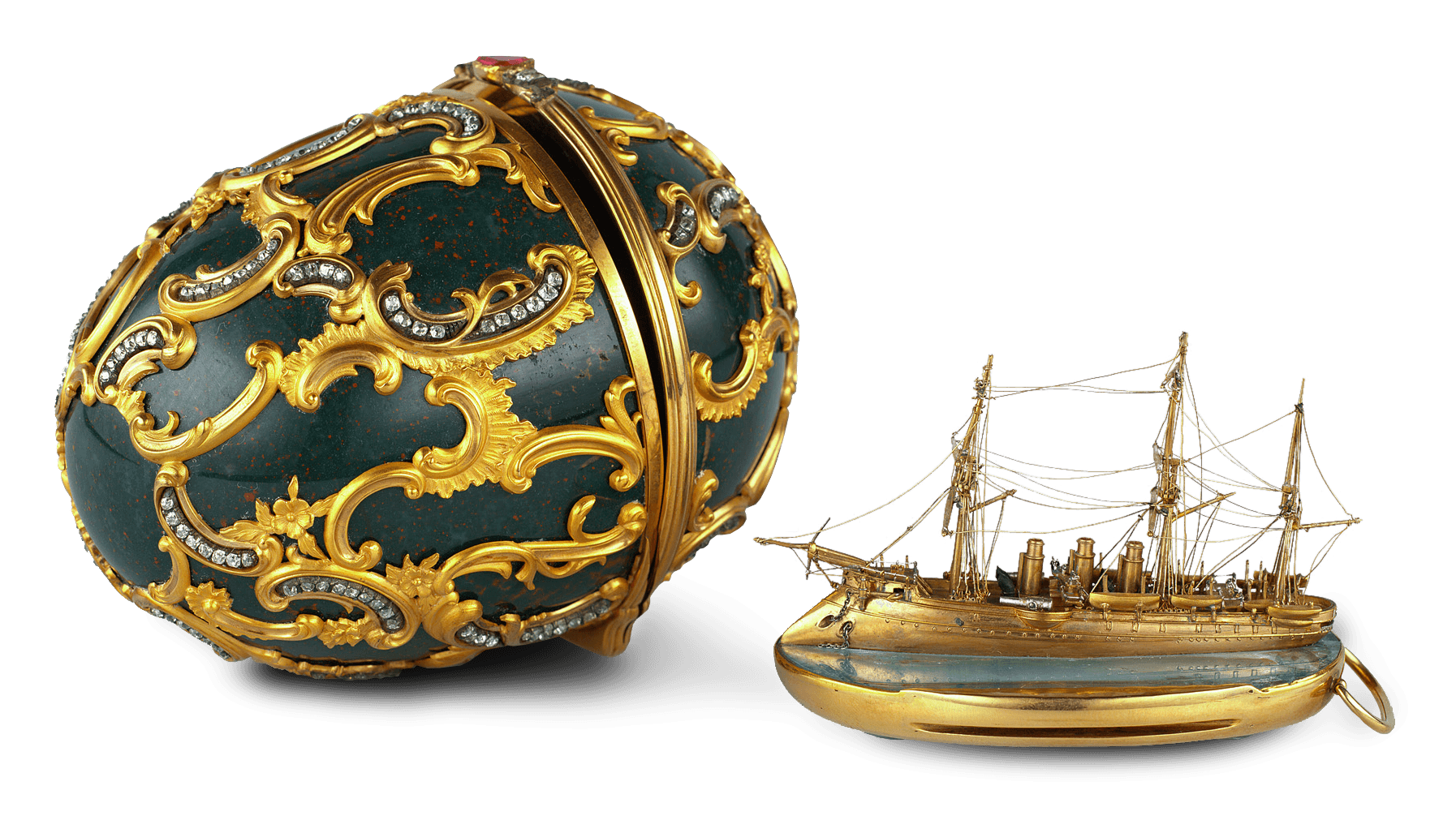 Memory of Azov Egg, zoomed in