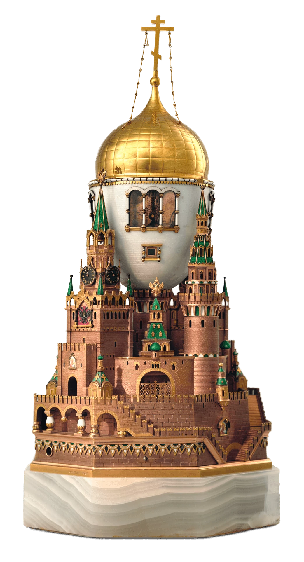 The Moscow Kremlin Egg, Peter Carl Fabergé