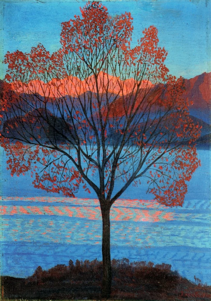 Landscape at the First Rays of Sun, Luigi Russolo