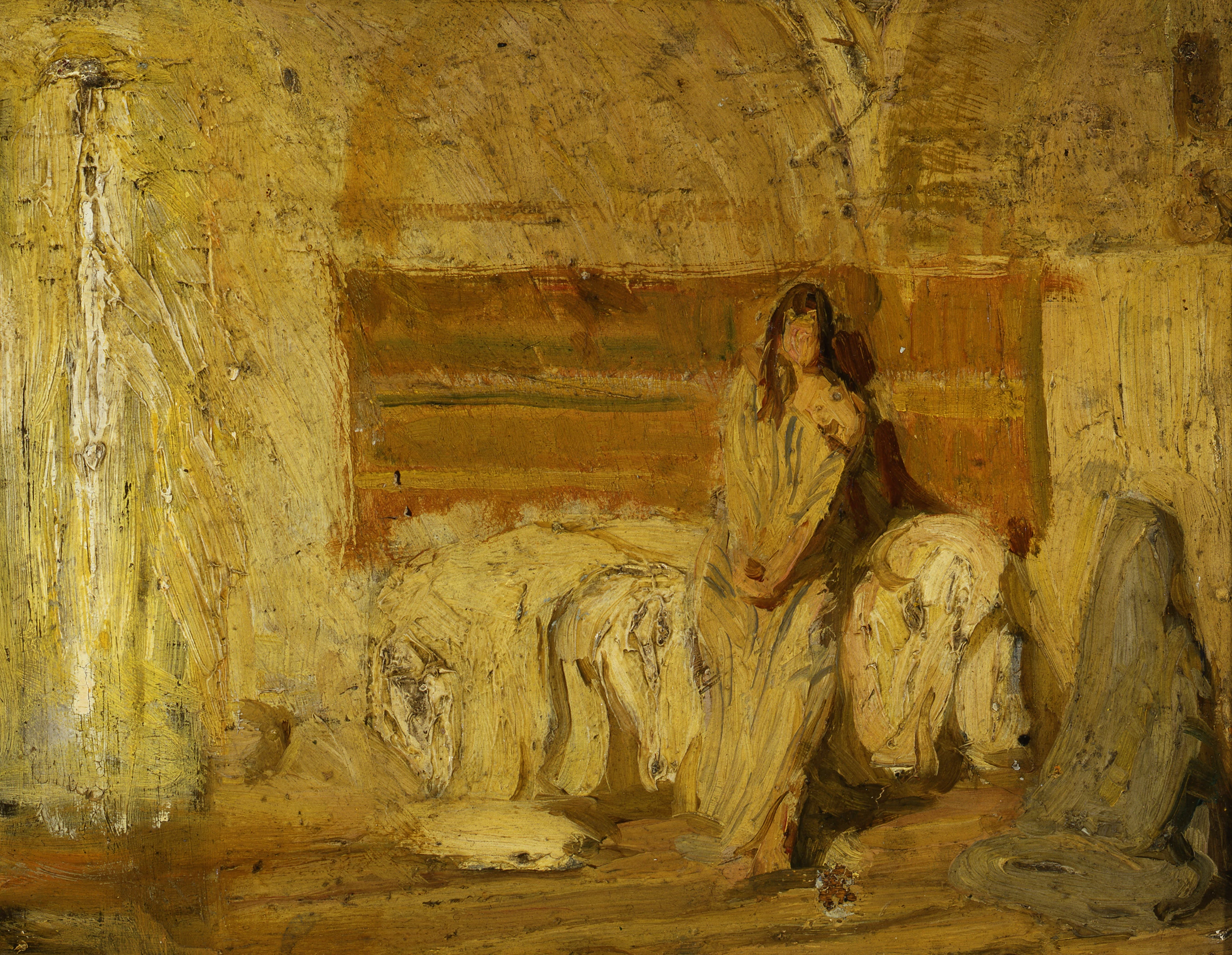 Study for the Annunciation, Henry Ossawa Tanner