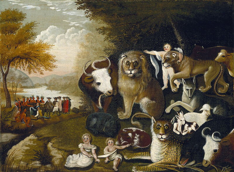 Peaceable Kingdom scale comparison