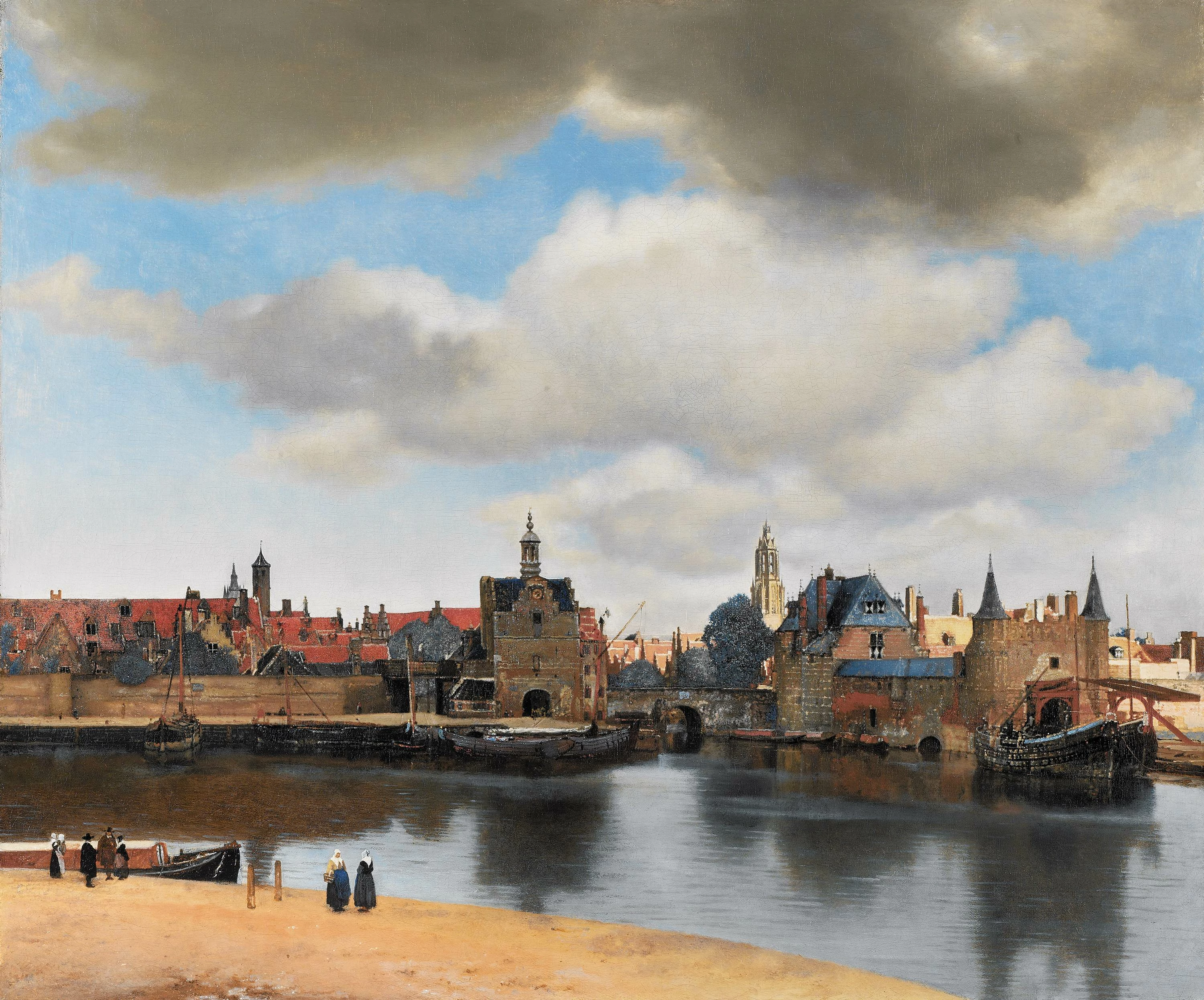 View of Delft, Johannes Vermeer