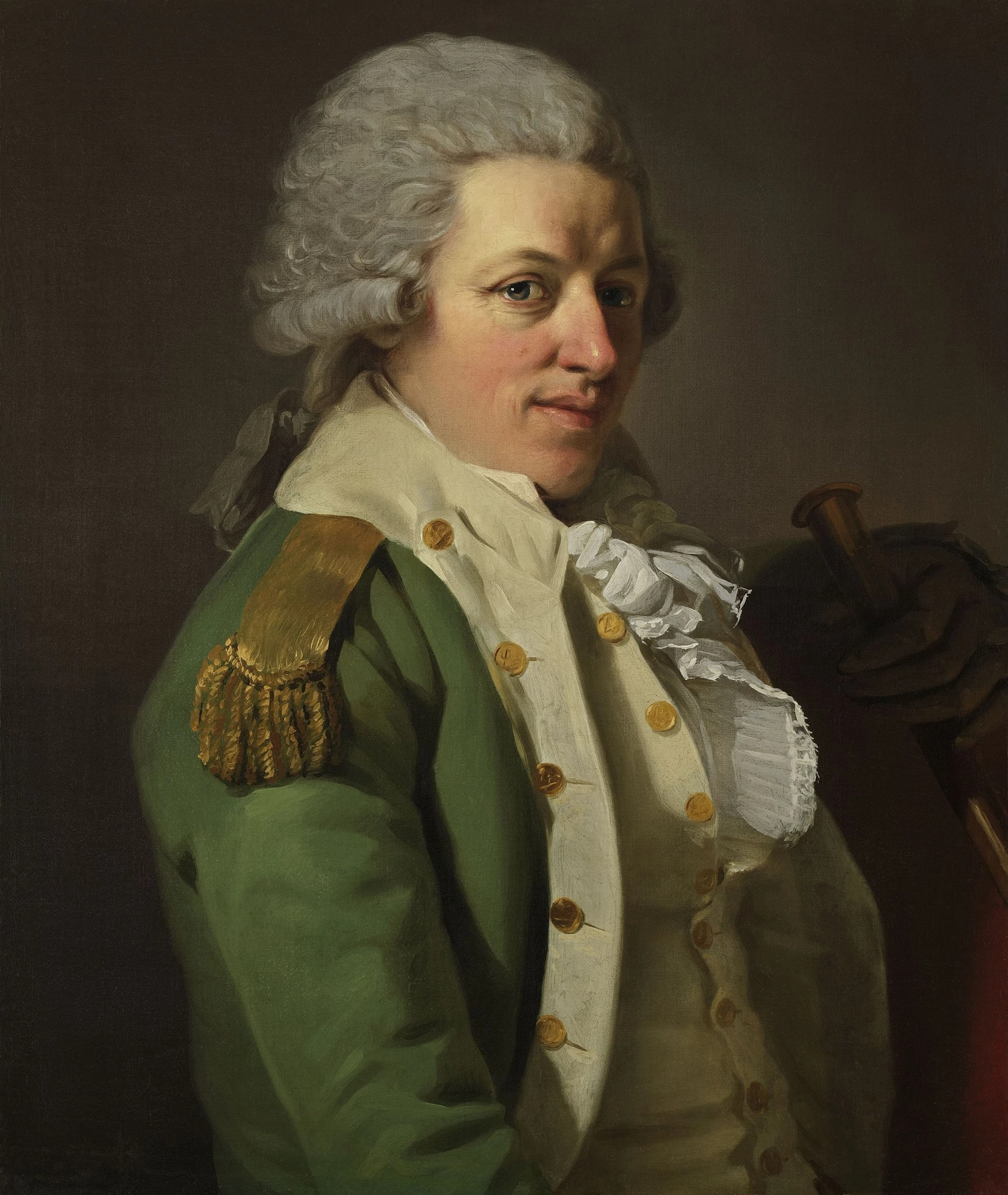 Portrait of an Aristocrat in Uniform, Joseph Ducreux
